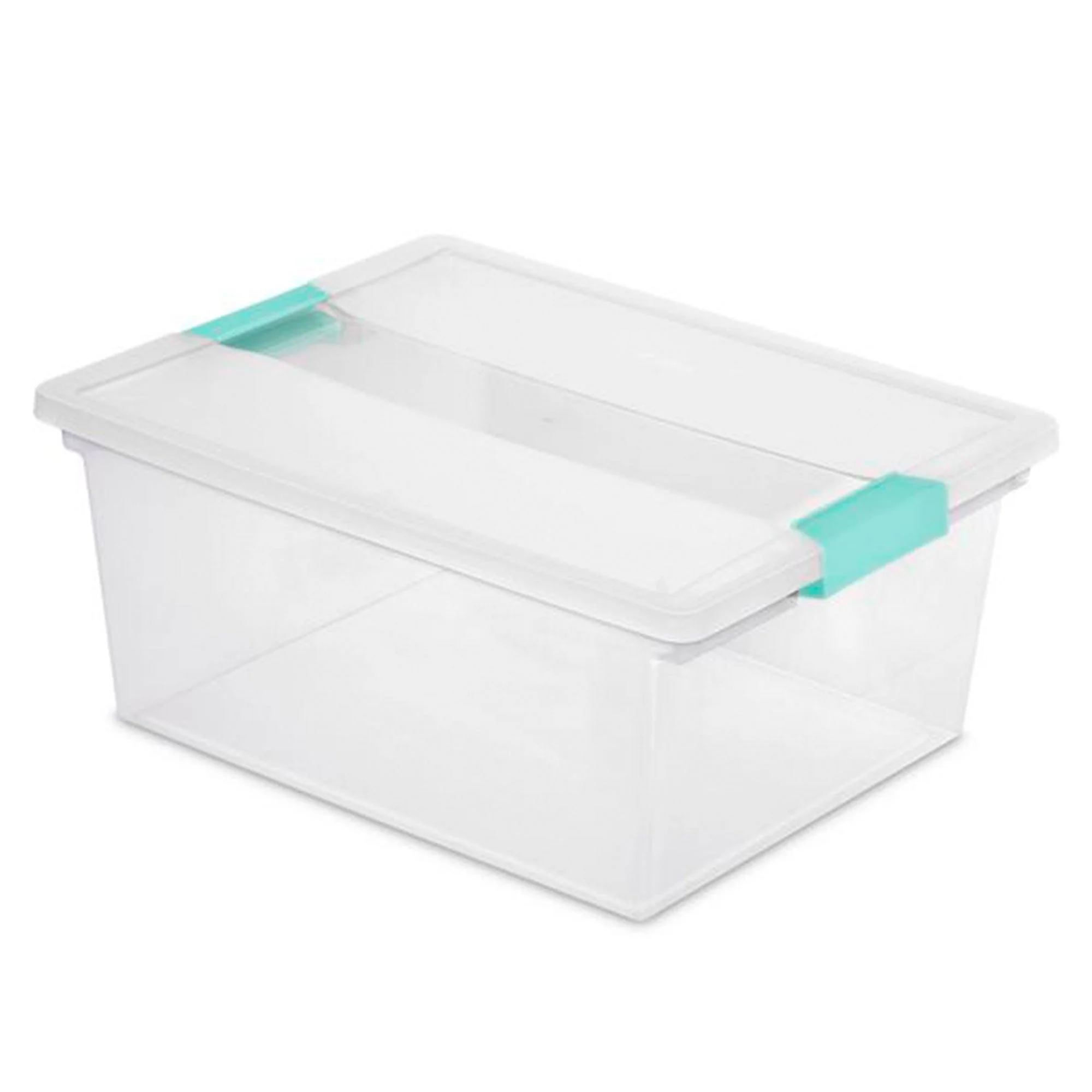 Sterilite 64 Quart Latching Storage Tote Box (6 Pack) + Deep Clip Box (4 Pack) - Image 7