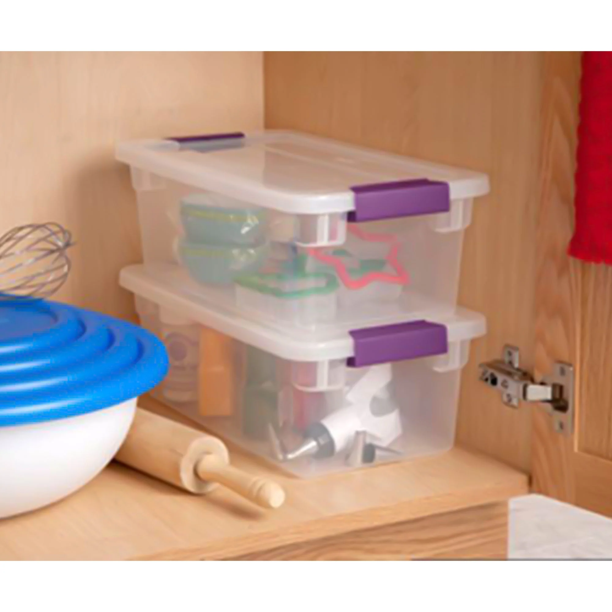 Sterilite 66 Quart Storage Totes, 6 Pack, and 6 Quart Storage Totes, 12 Pack - Image 7