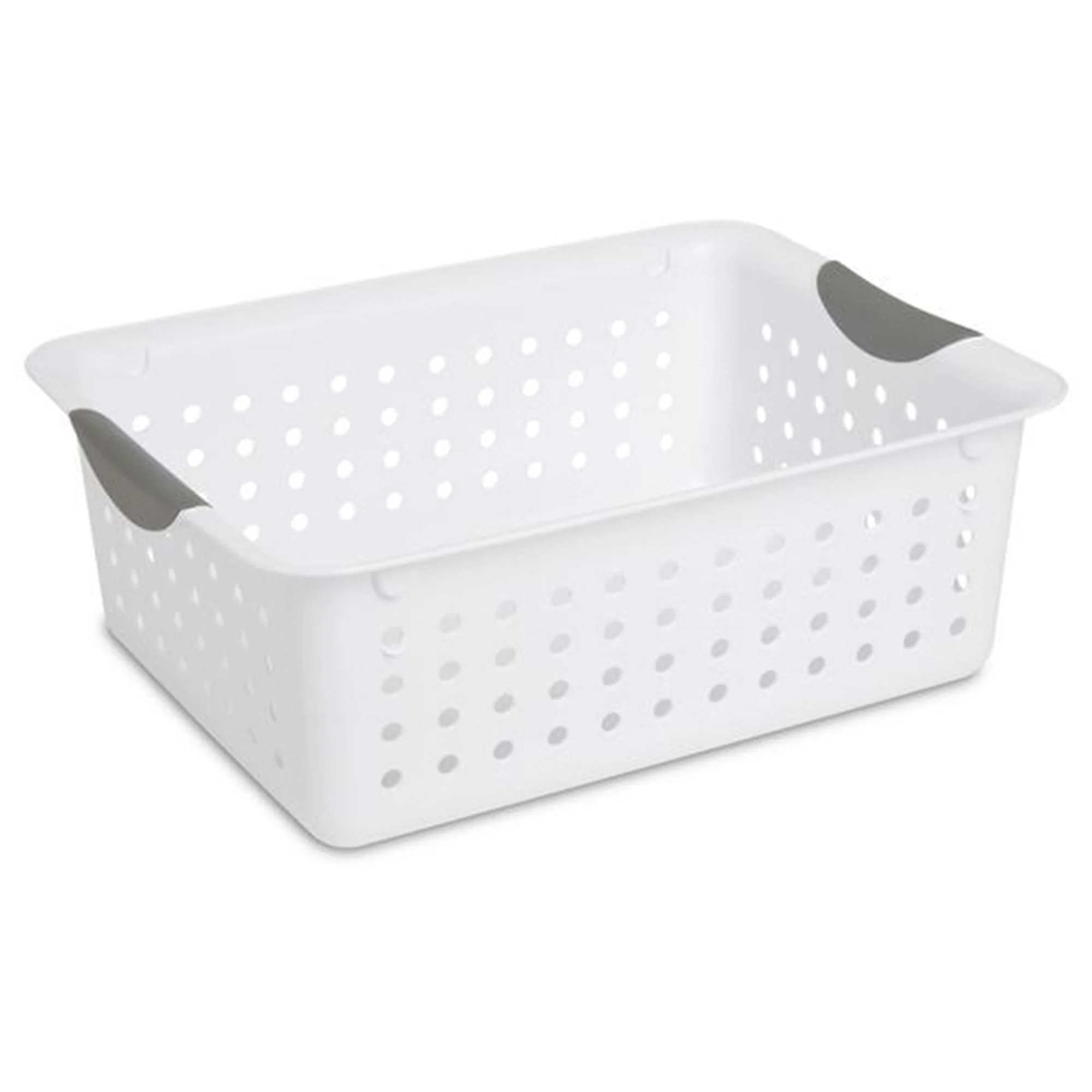 Sterilite Medium & Small Ultra Plastic Storage Bin Organizer Basket (12 Pack) - Image 4