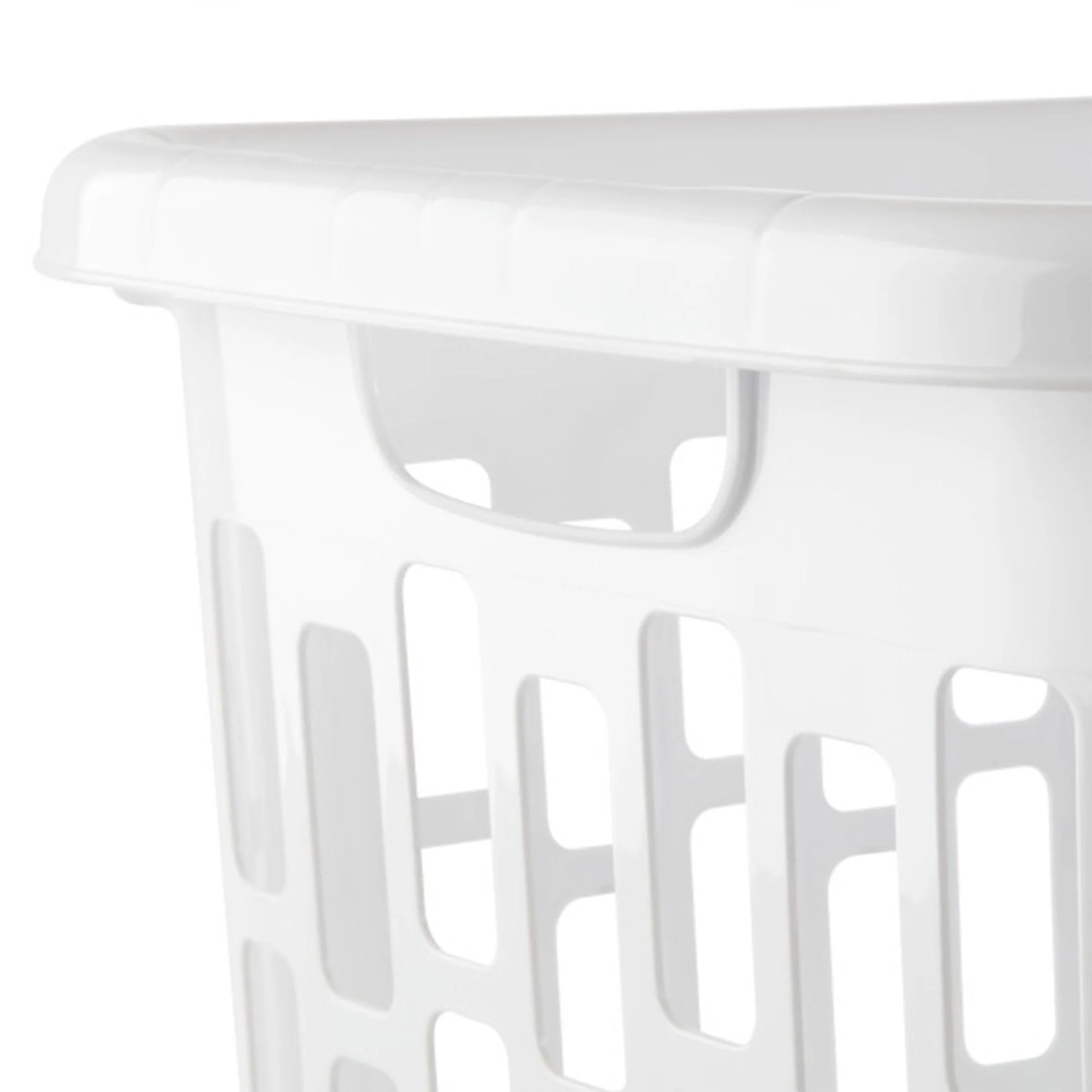 Sterilite Ultra Easy Carry Plastic Dirty Clothes Laundry Basket Hamper (4 Pack) - Image 8