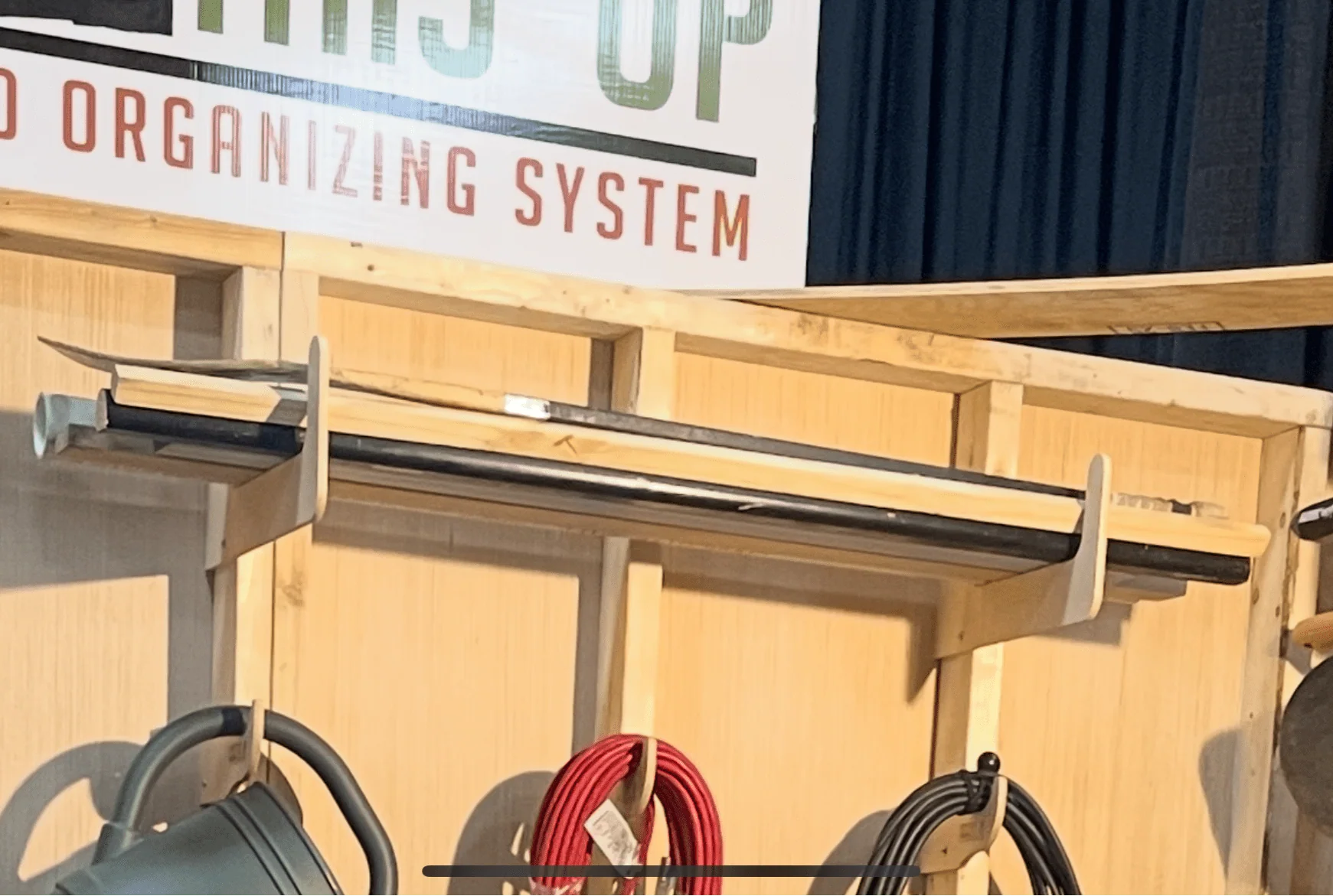 Stud Mounted Shed Storage Organizer Hooks - Image 3