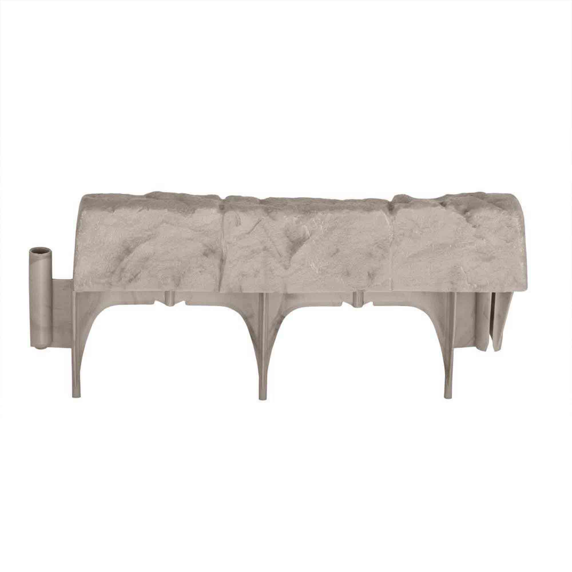 Suncast 10 Piece Landscape Design Border Decorative Rock Stone Edging (8 Pack) - Image 2
