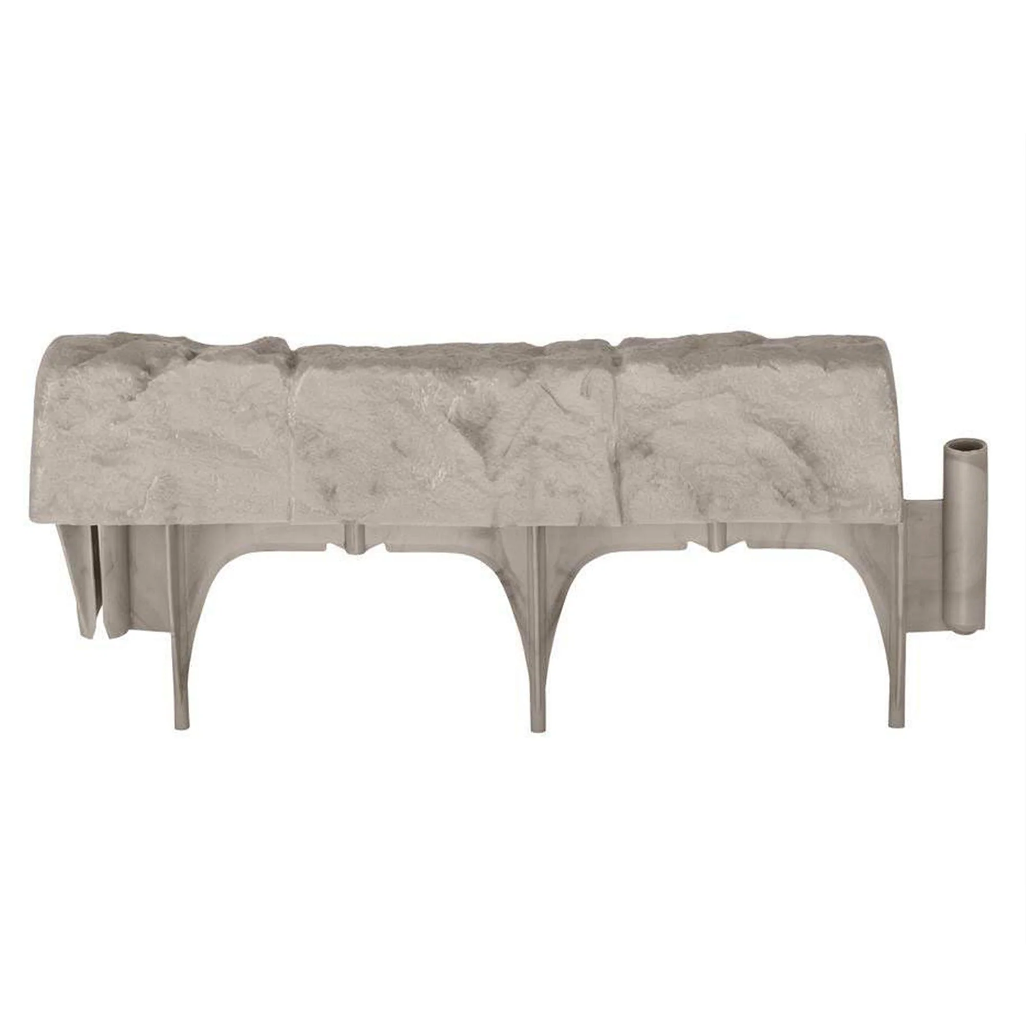 Suncast 12 Inch Landscape Design Decorative Natural Stone Edging, Gray (12 Pack) - Image 3