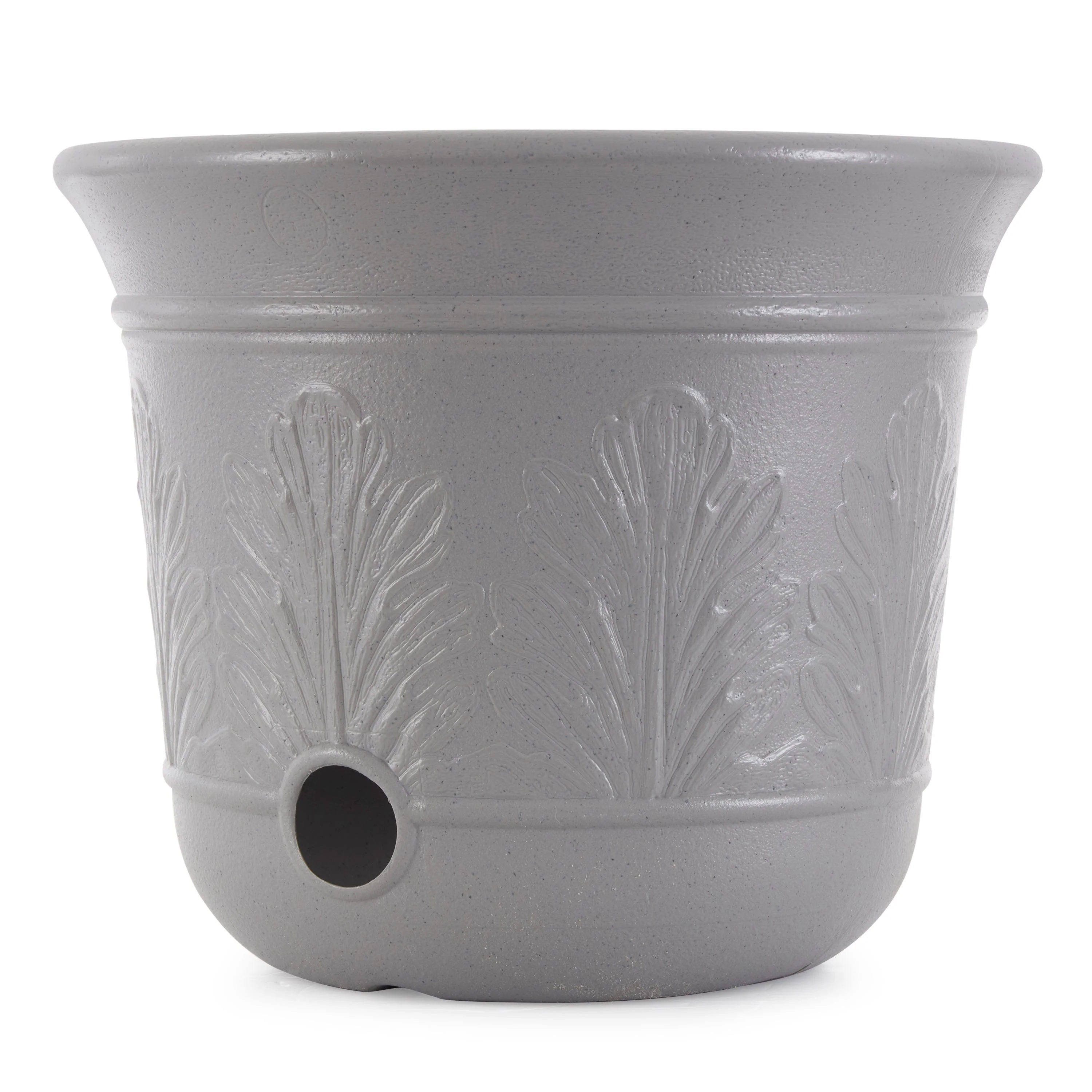 Suncast 300-Foot Heavy Duty 5-Gallon Decorative Garden Hose Pot, Gray (6 Pack) - Image 2