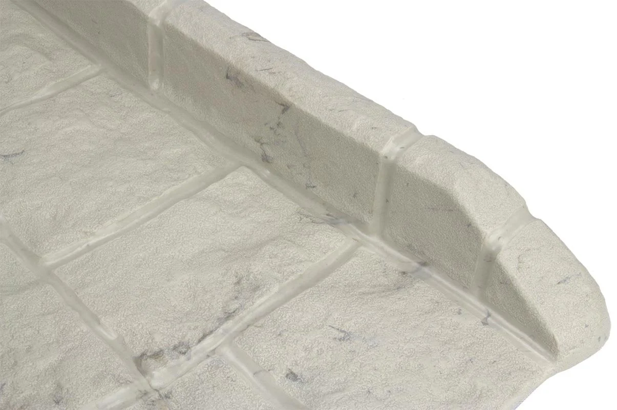 Suncast SB24 Decorative Rain Gutter Downspout Splash Block, Taupe (20 Pack) - Image 4
