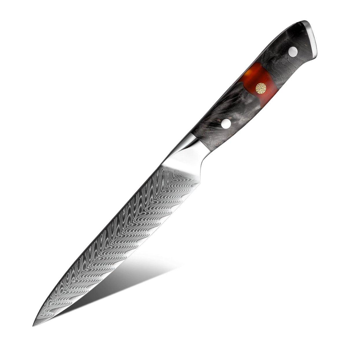 Supreme VG10 8‑Piece Chef Knife Set with Olive Wood Handles - Image 10