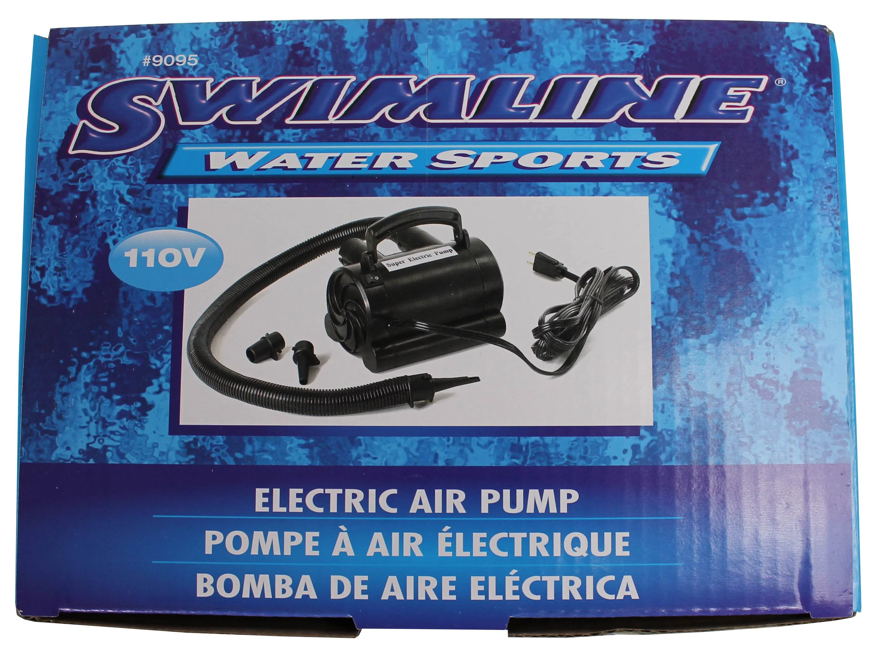 Swimline 110V Electric Air Pump for Inflatable Rafts, Toys, and Air Mattresses - Image 2