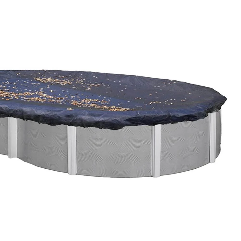 Swimline 12x24 Ft. Heavy Duty Oval Above Ground Winter Pool Cover, Blue (2 Pack) - Image 6