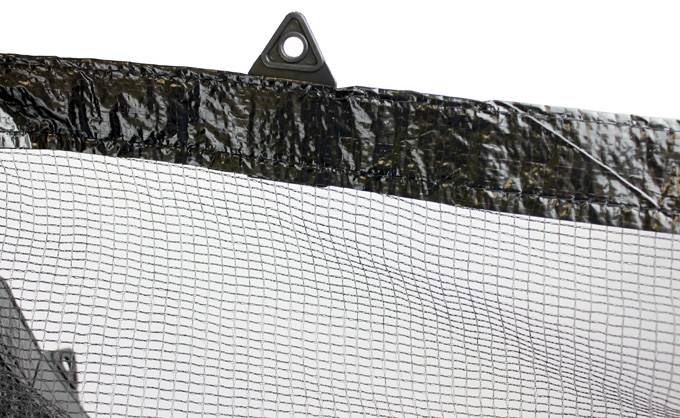 Swimline 18' Round Above Ground Pool Leaf Net Cover + Winter Closing Air Pillow - Image 4