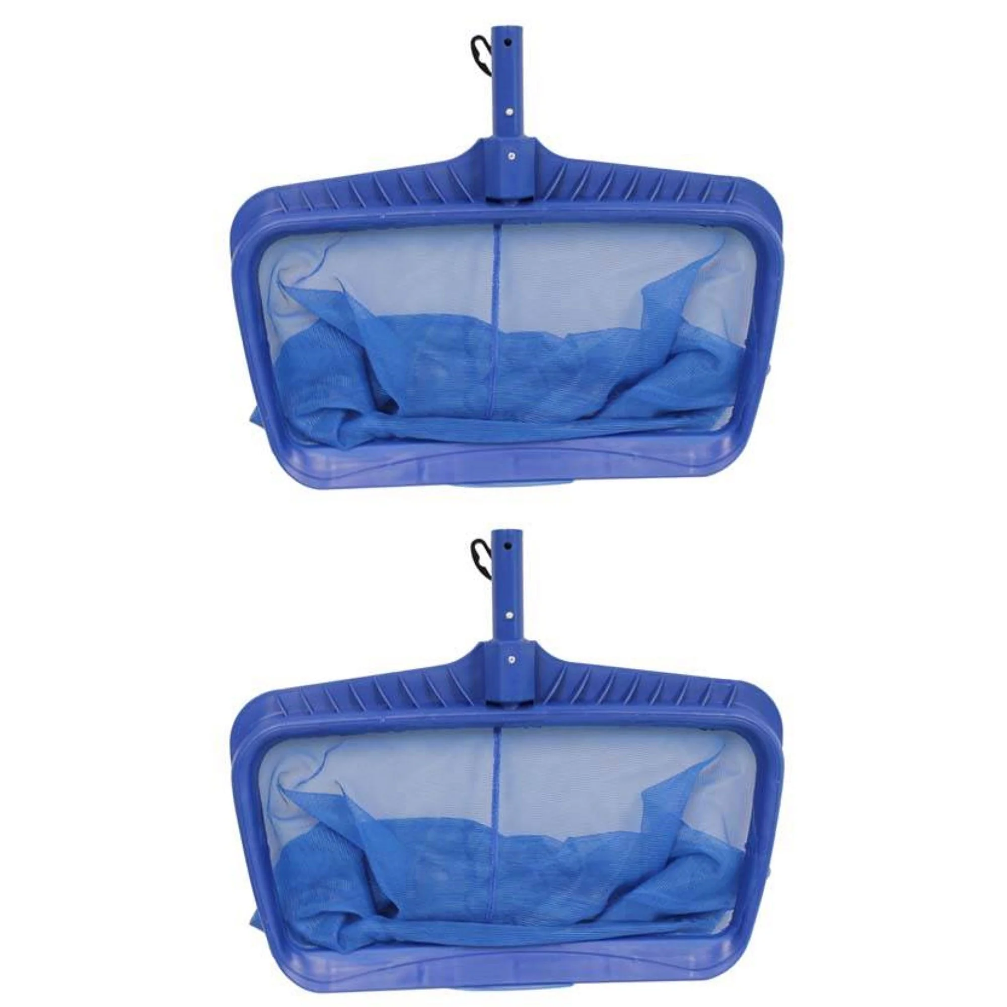 Swimline Hydro Tools Heavy Duty Attachable Deep Bag Leaf Rake Pool Net (2 Pack)