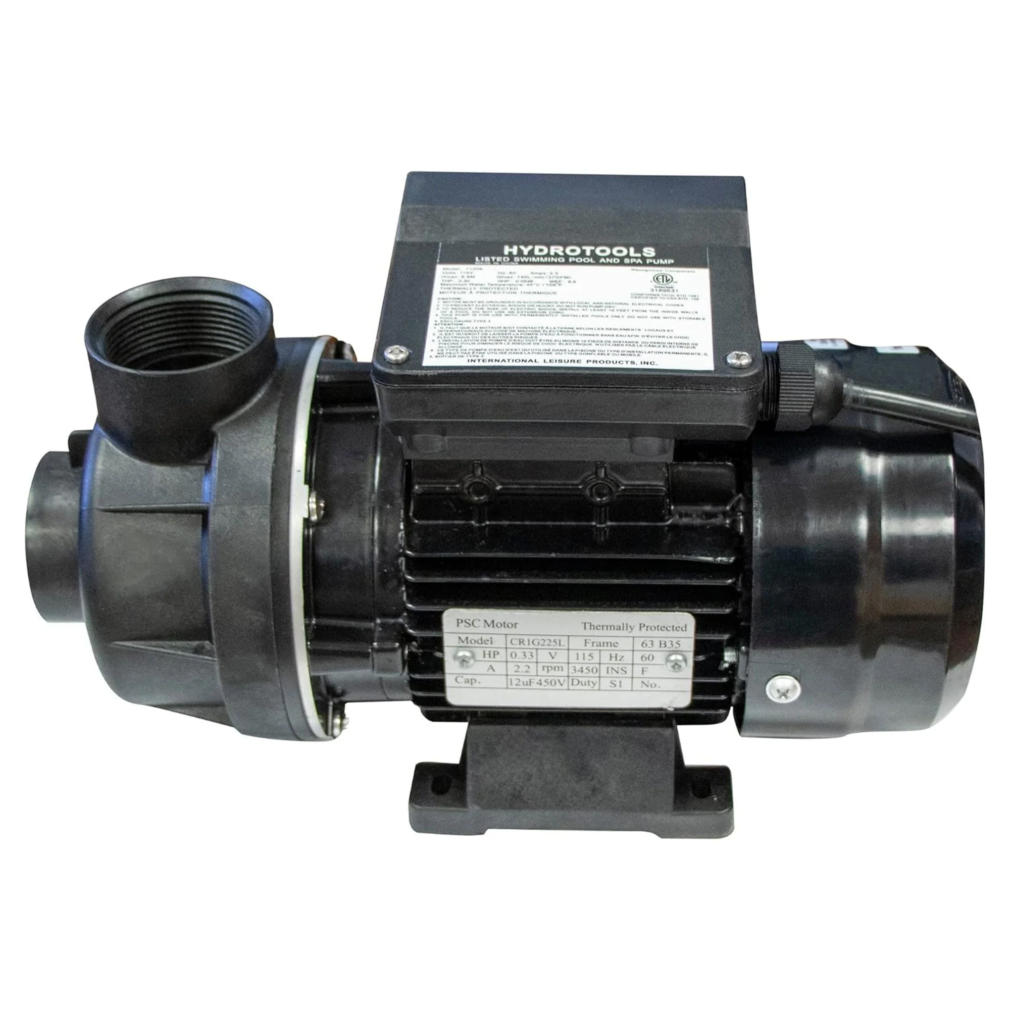 Swimline HydroTools Hydro Flo 0.25 HP Motor Pump for Above Ground Swimming Pools - Image 9