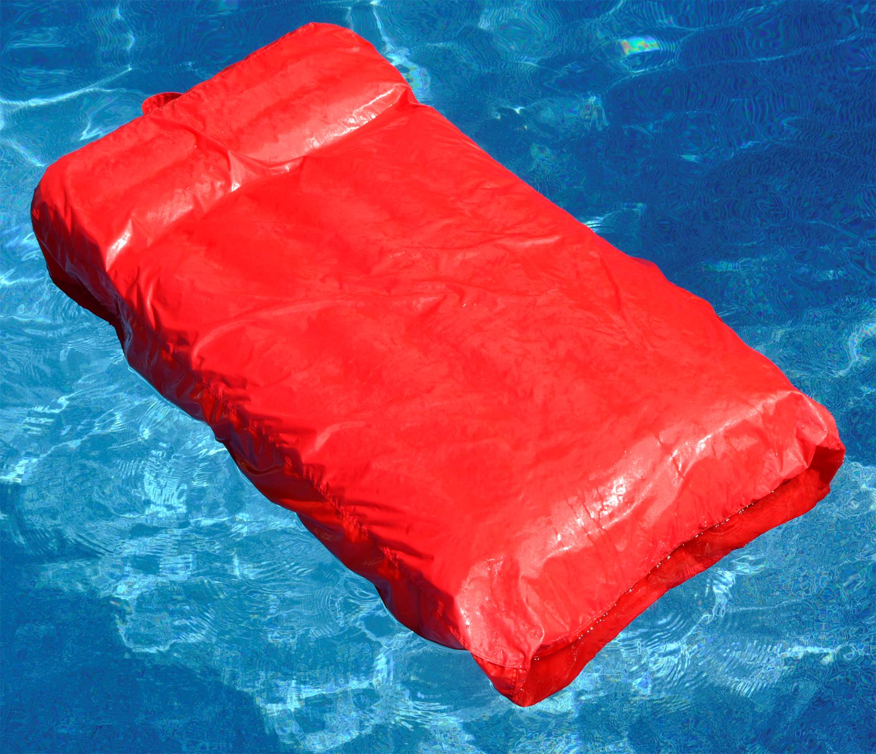Swimline Solstice 15030R SunSoft Swimming Pool Inflatable Fabric Loungers Red, 2 - Image 3