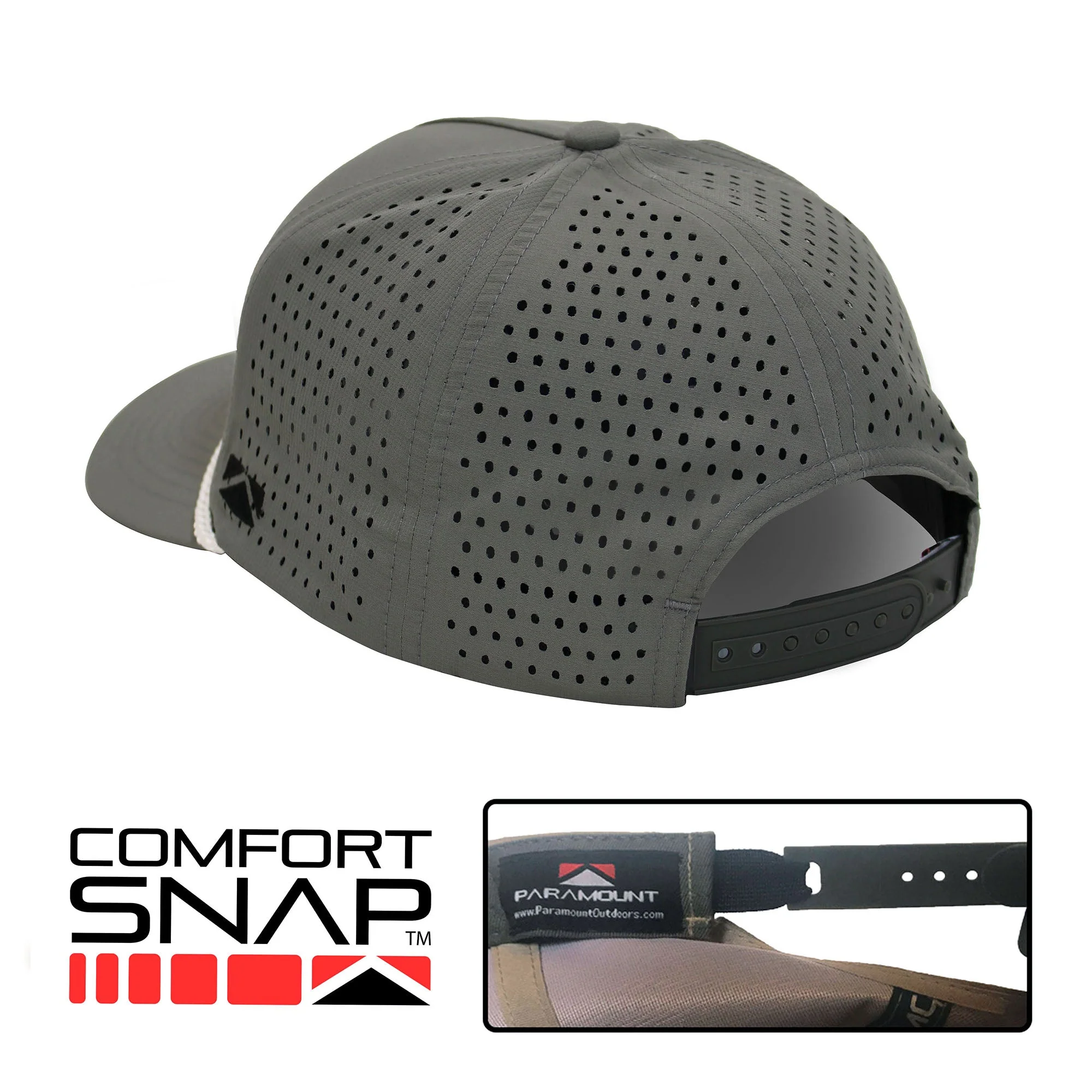 TARPOON 5-Panel Perforated Performance Rope Cap - Image 13