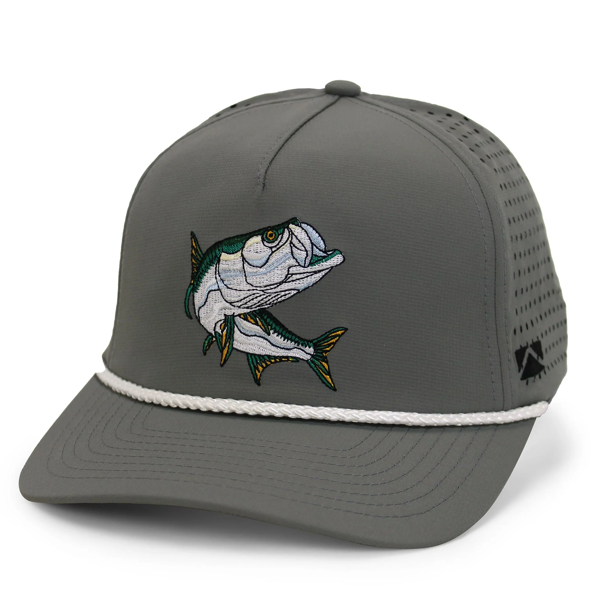TARPOON 5-Panel Perforated Performance Rope Cap - Image 15