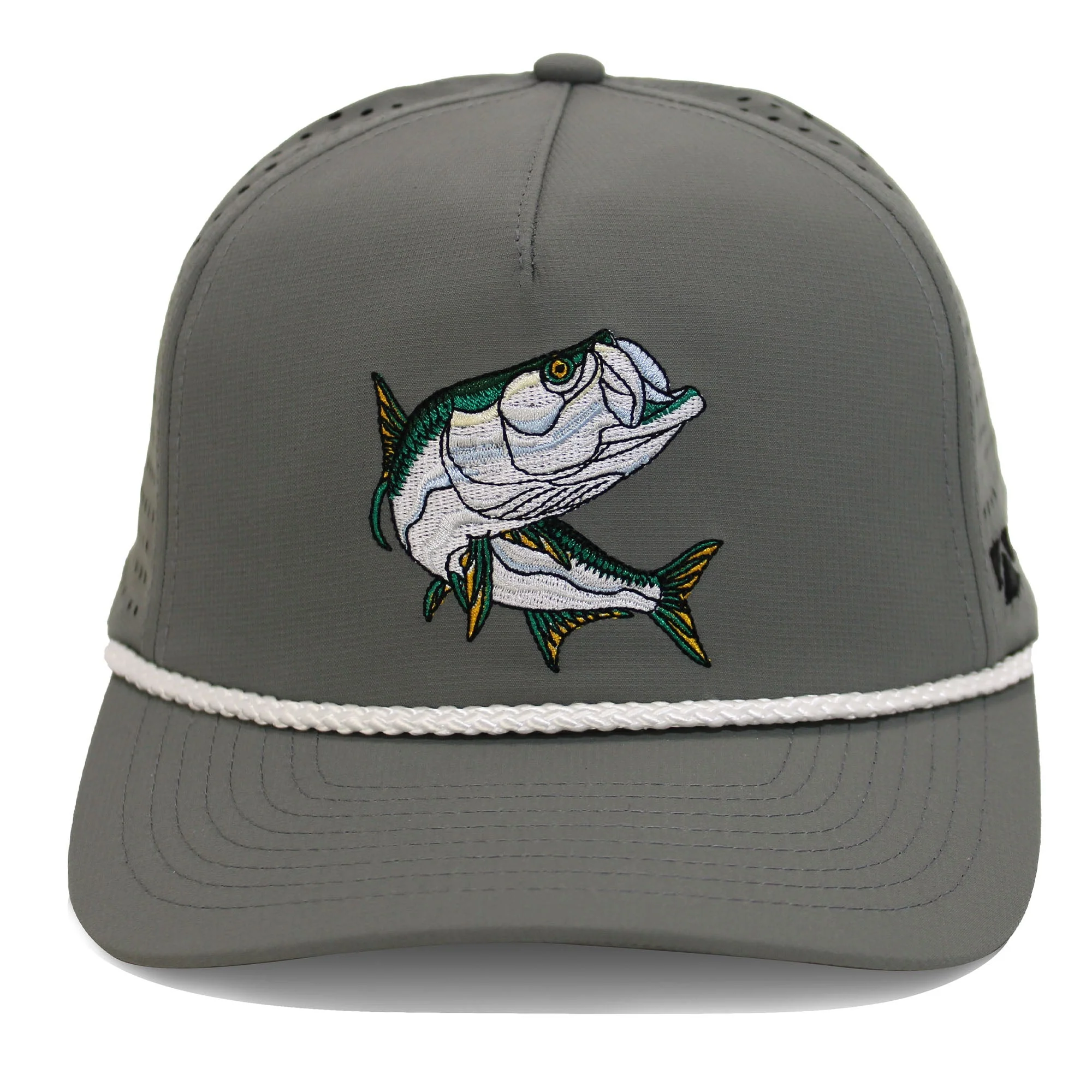 TARPOON 5-Panel Perforated Performance Rope Cap - Image 3