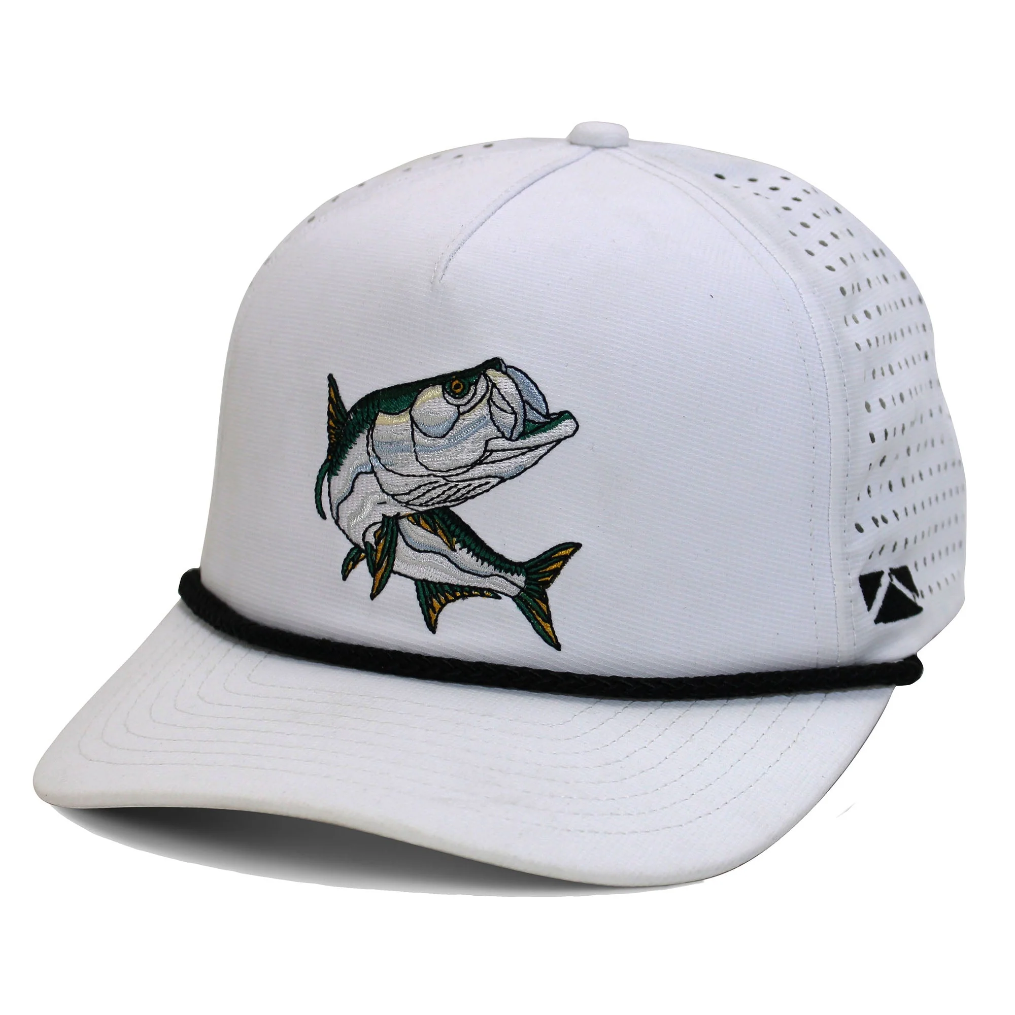 TARPOON 5-Panel Perforated Performance Rope Cap - Image 7