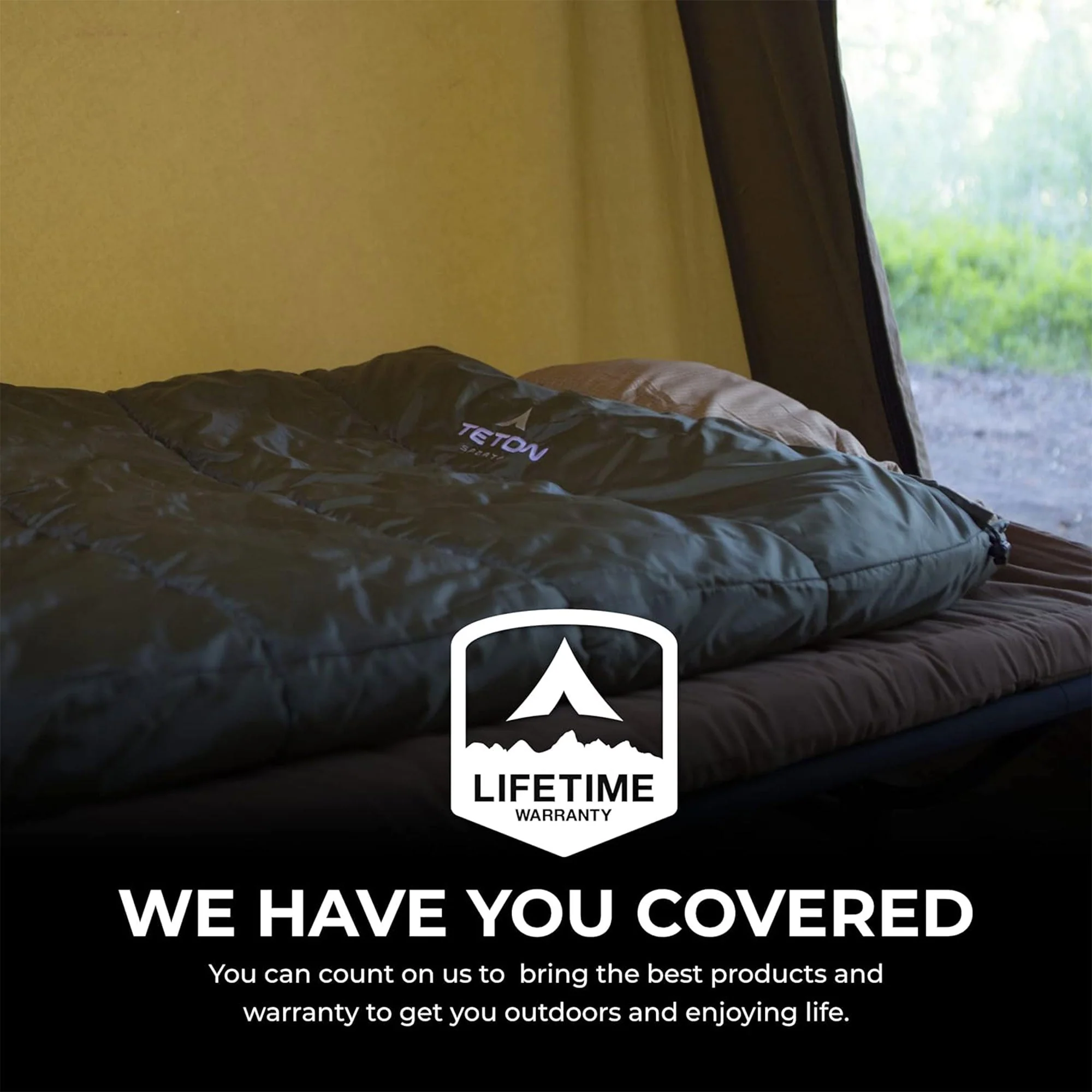 TETON Sports Celsius XL -25 Degree Left Zipper Sleeping Bag for Camping, Blue - Image 8