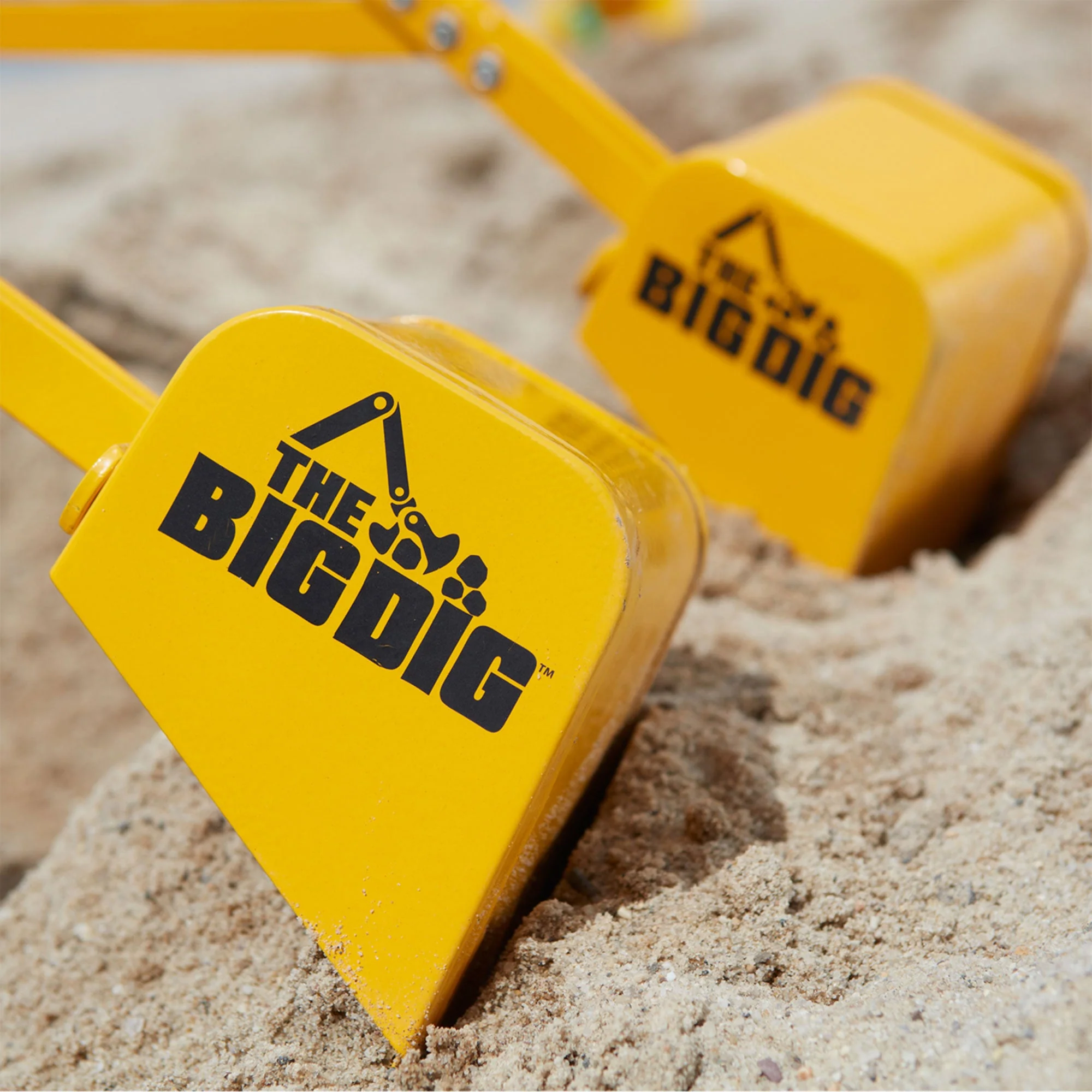 The Big Dig Sandbox Digger Excavator Crane with 360 Degree Rotation with Base - Image 4