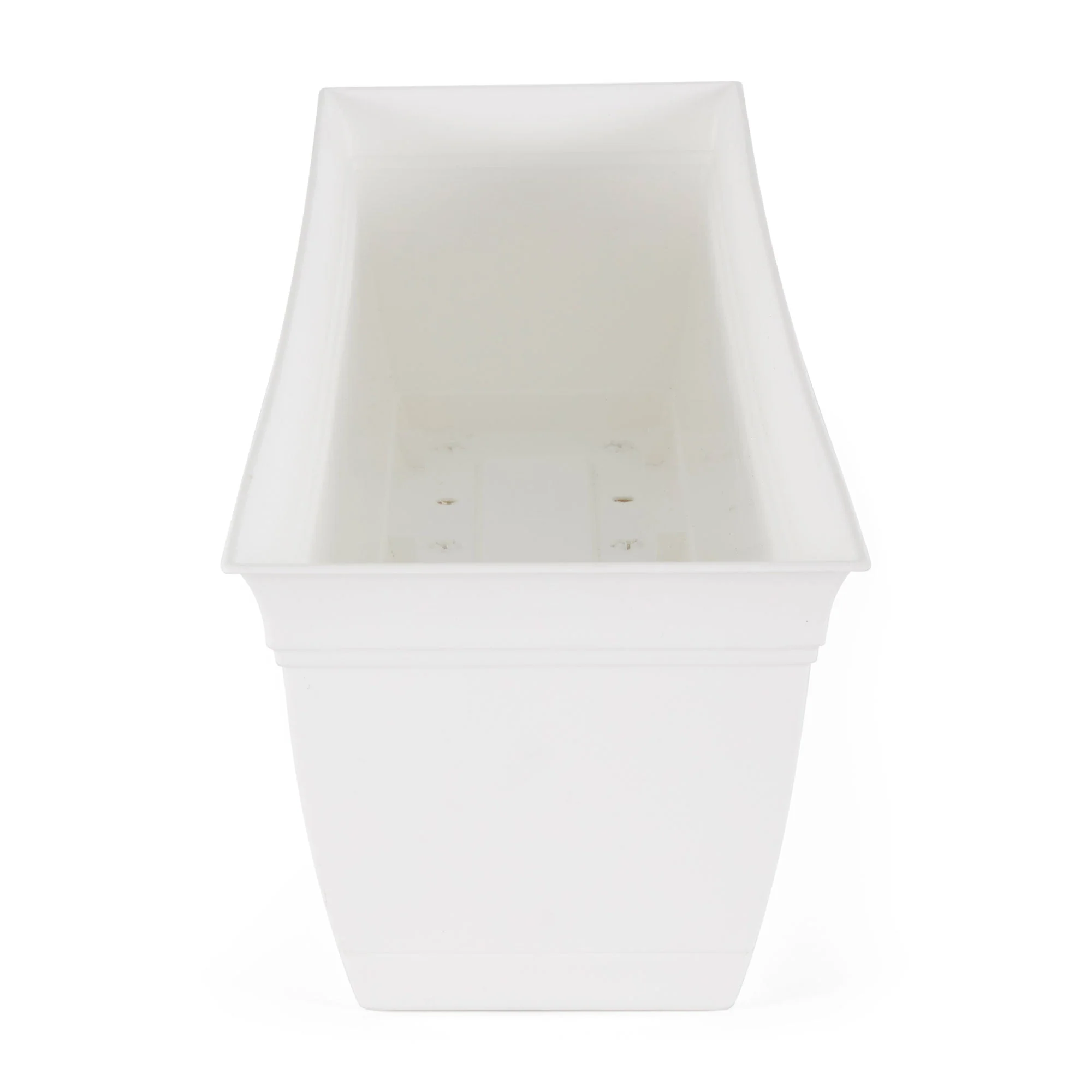 The HC Companies 30 Inch Window Flower Box with Removable Saucer, White (4 Pack) - Image 7