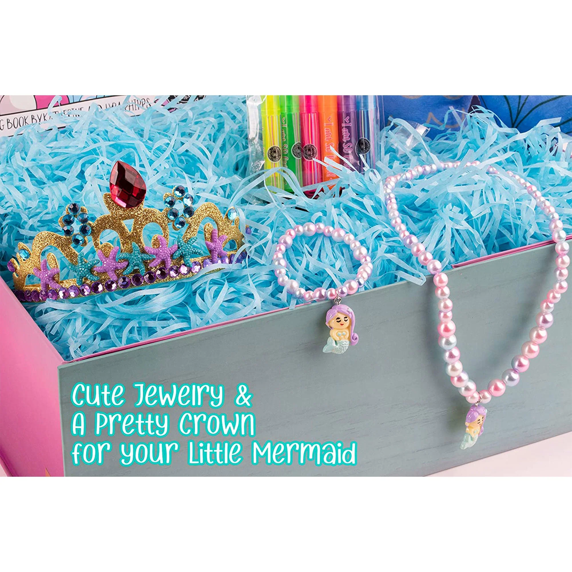 The Memory Building Company Large Mermaid Surprise Box for Kids Ages 6 and Up - Image 8