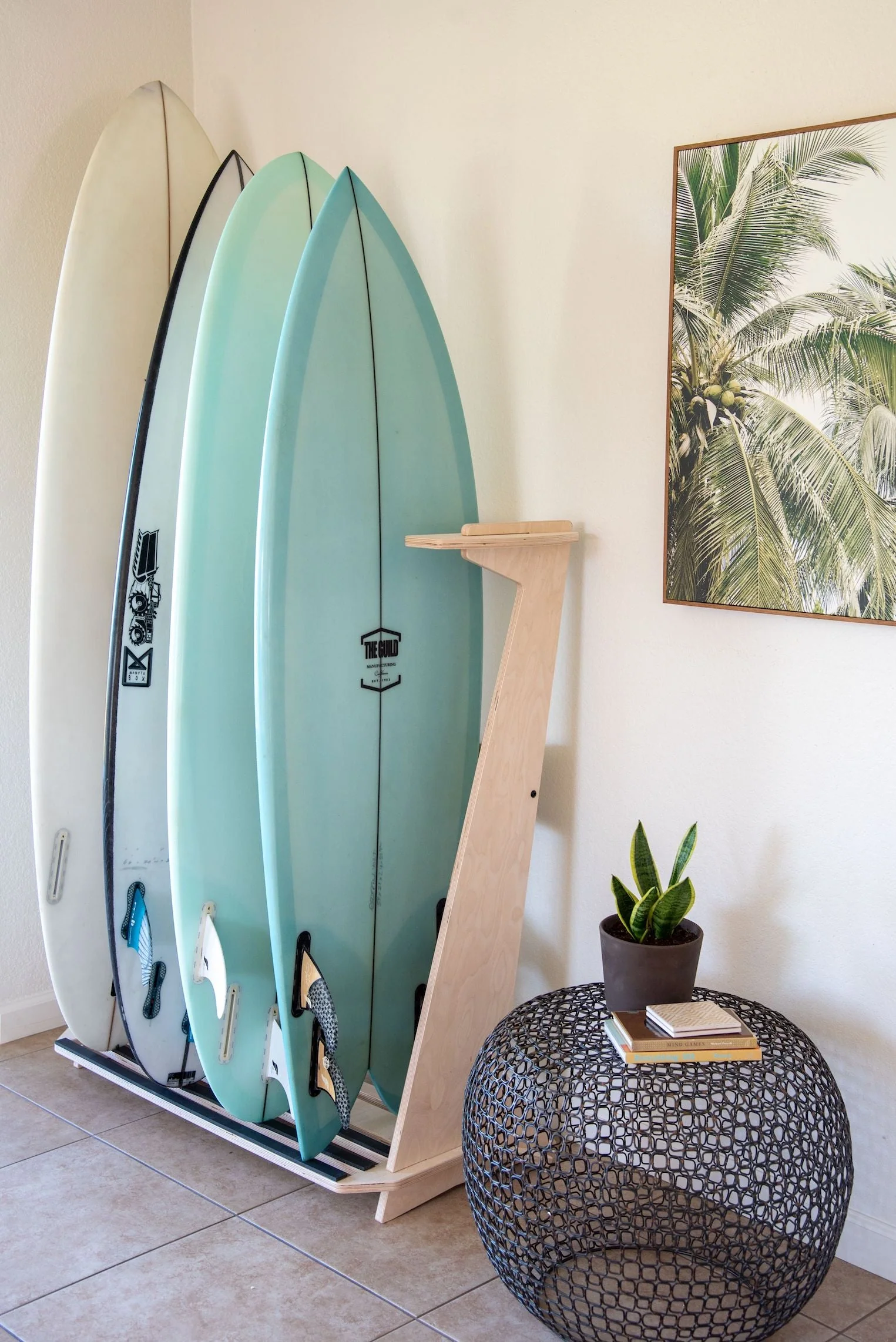THE PACIFICA freestanding surfboard rack - Image 2