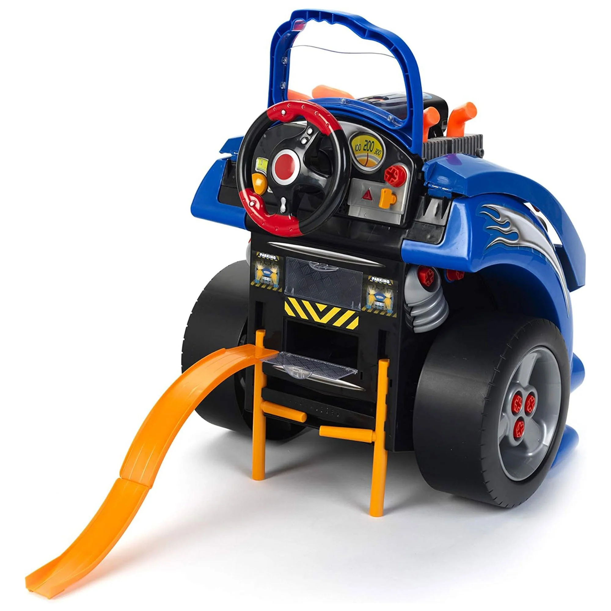 Theo Klein Kids Interactive Bosch Toy Car Engine Repair Service Station Playset - Image 7