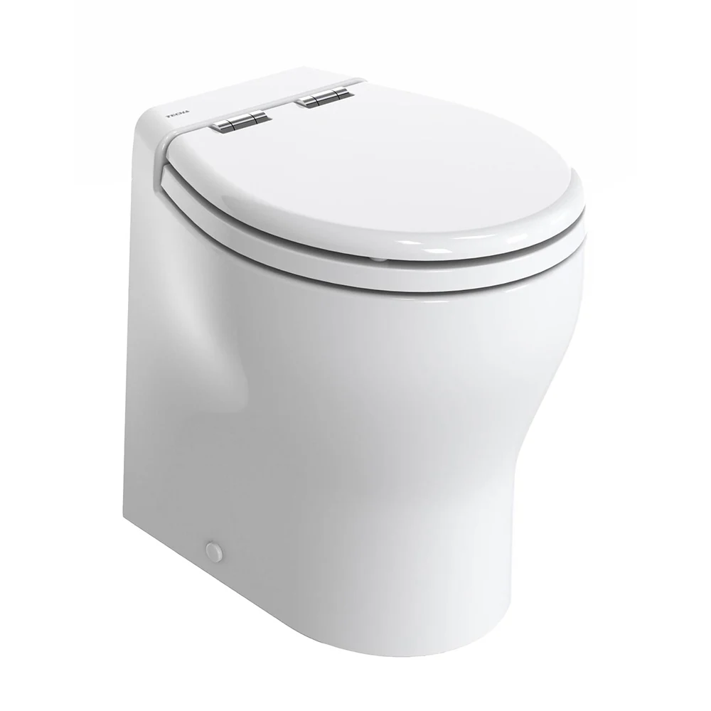 Thetford Silence 2G w/Wood Polyester Soft Close Seat Standard Solenoid - High, White, 12V