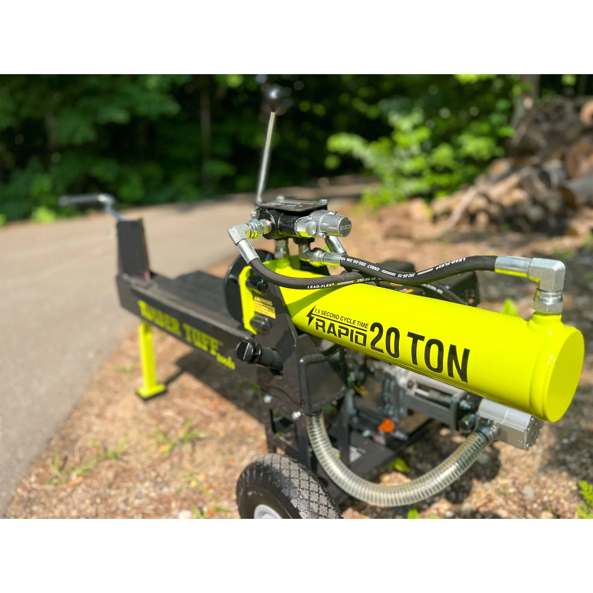 Timber Tuff Gas Powered 20 Ton Log Splitter, Machine for Cutting Firewood, 7 HP - Image 7