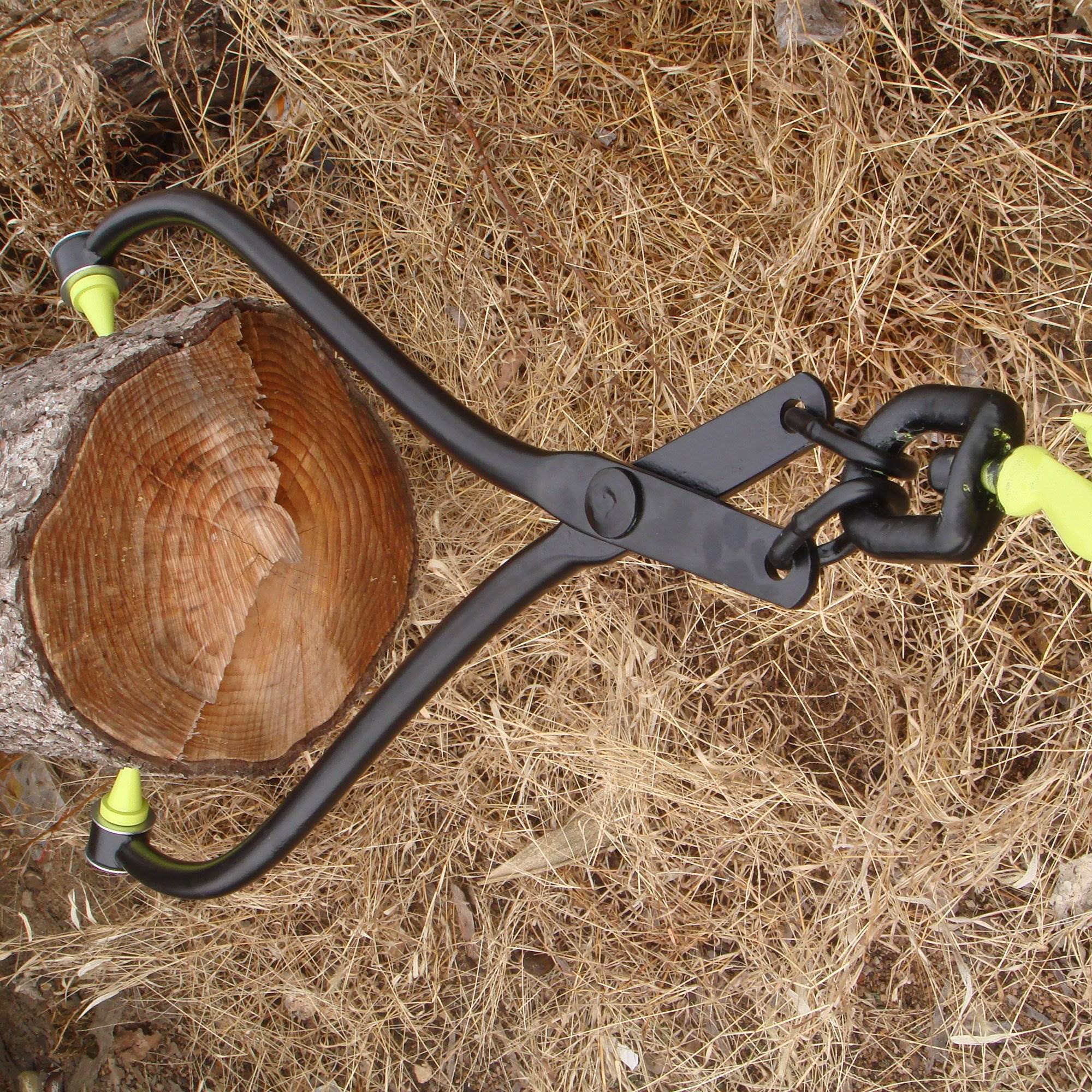 Timber Tuff TMW-04SS 32 In. Forestry Logging Swivel Grab Dragging Skidding Tongs - Image 9