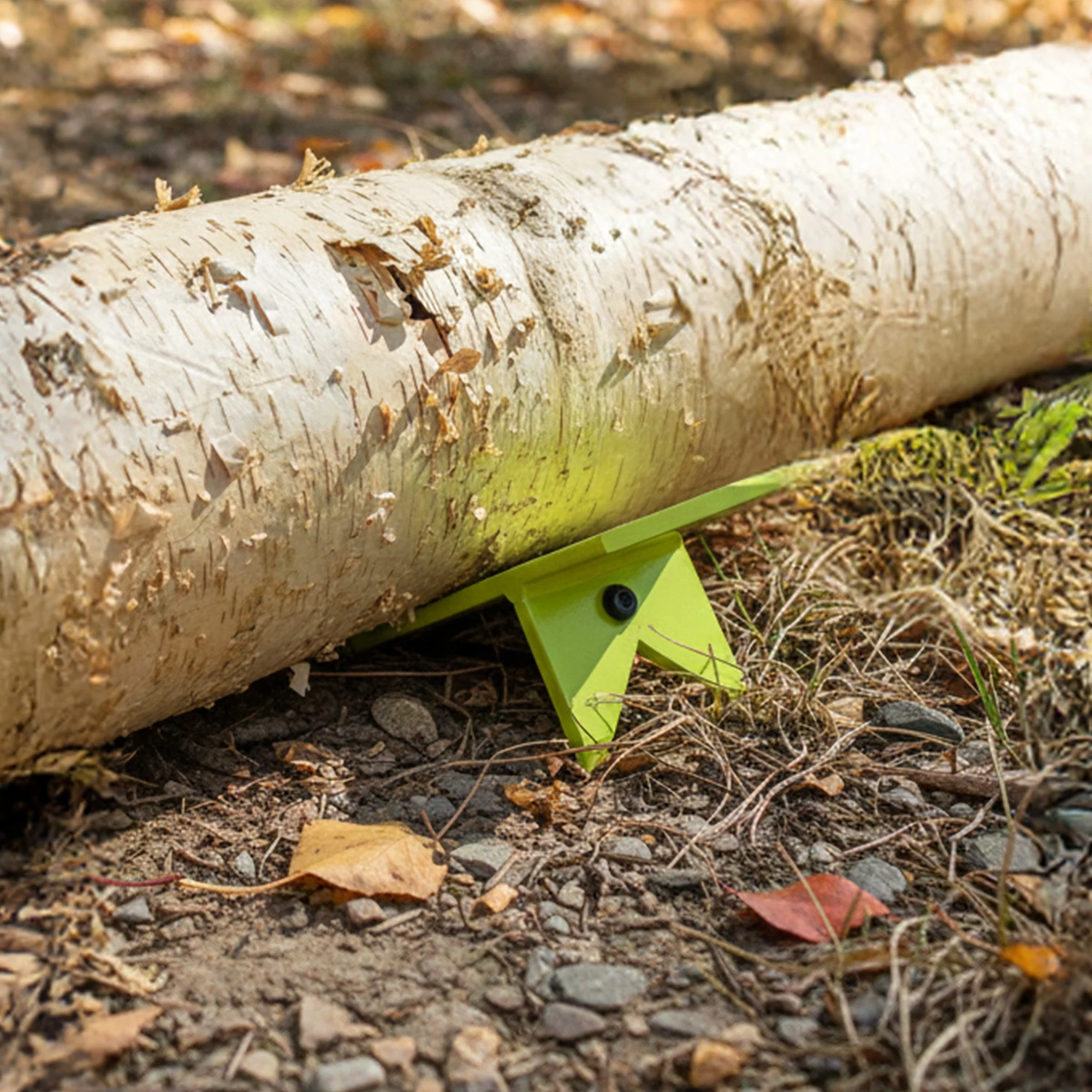 Timber Tuff TMW-61 Secure Hold Compact Log Dog Pair with Attached Rope, Green - Image 4