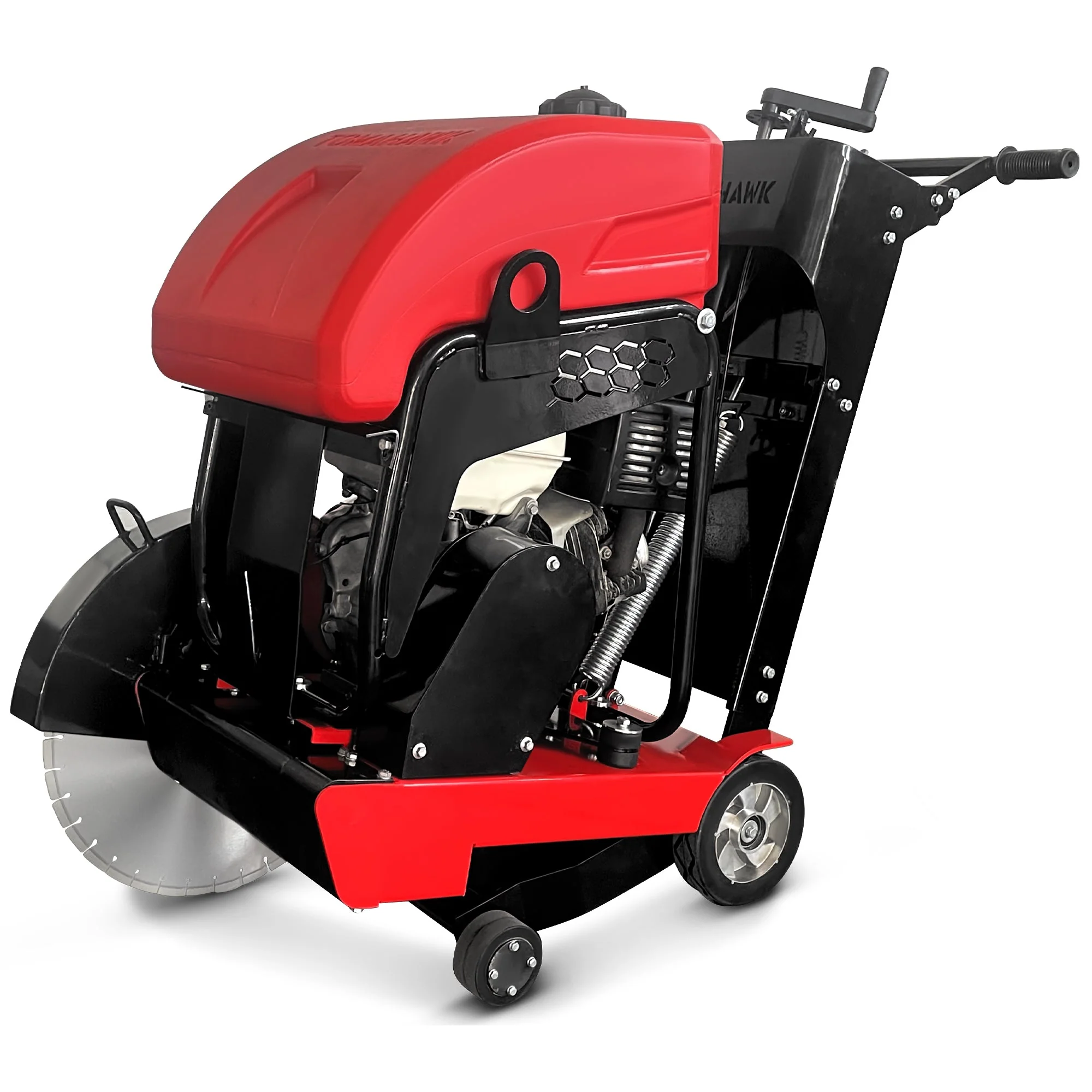 PRE ORDER: 20 Inch Walk Behind Concrete Saw with 13 HP Honda Water Tank GX390 Engine for Asphalt Concrete Cutting