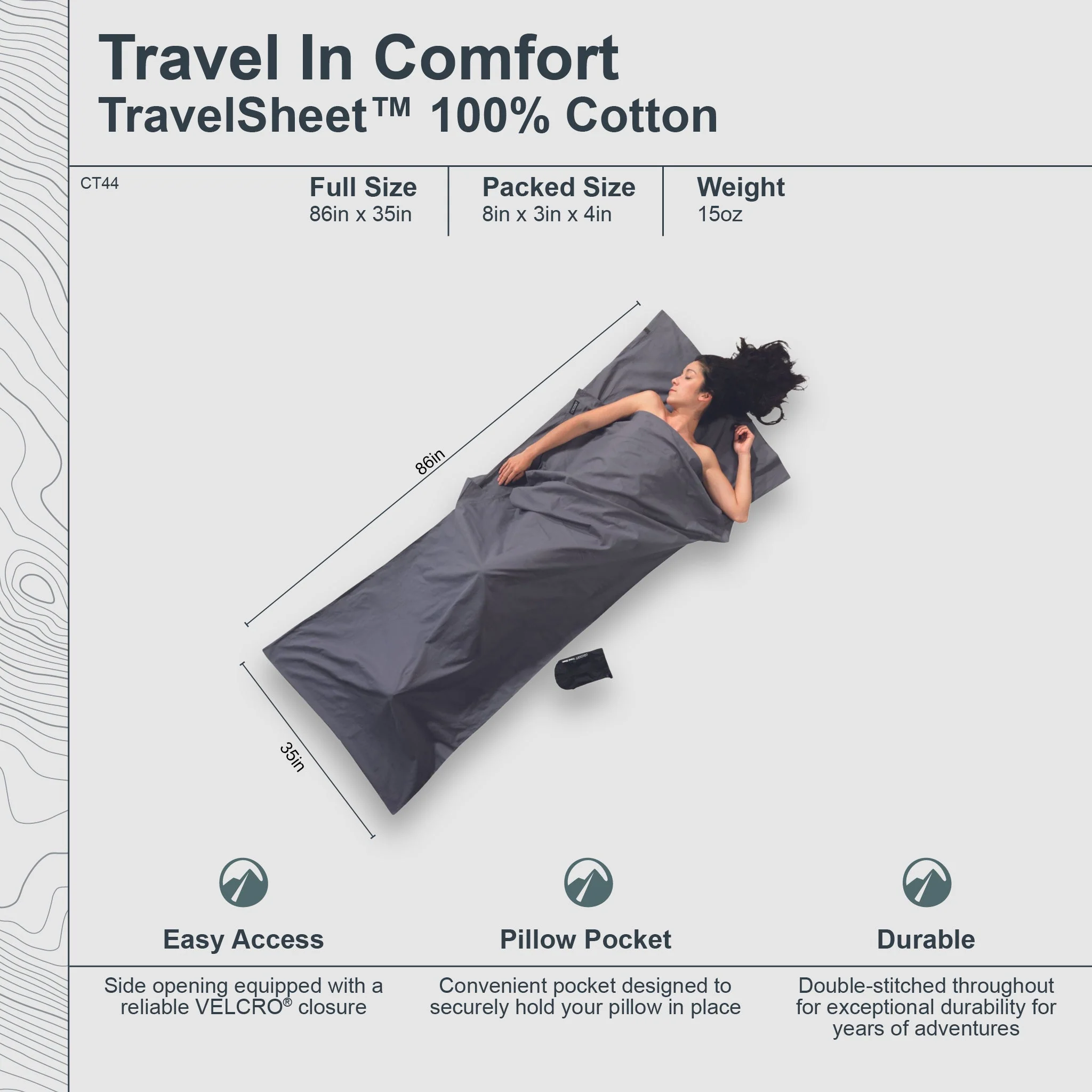 TravelSheet™ Cotton - Image 3