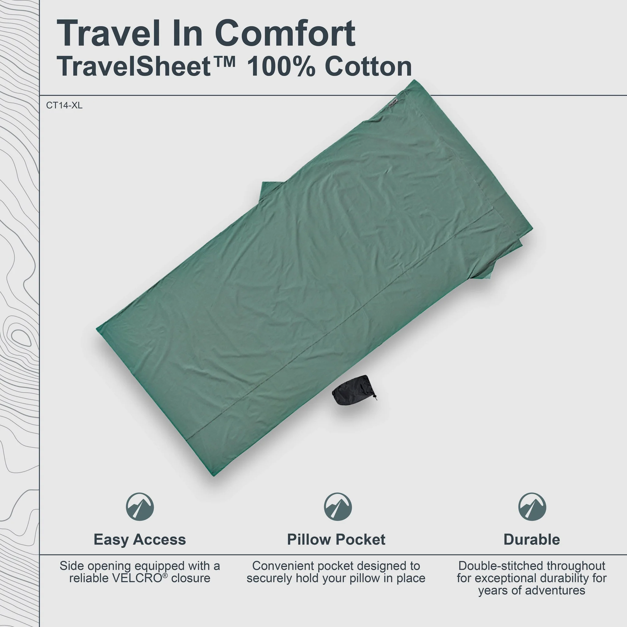 TravelSheet™ Cotton XL - Image 2