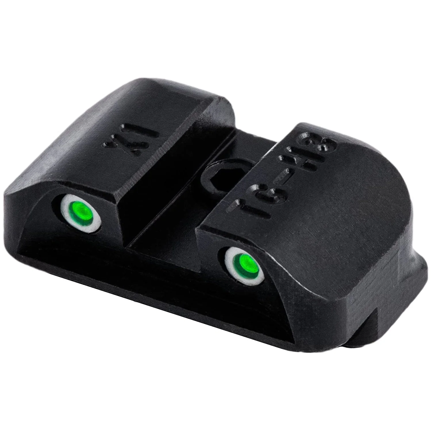 TruGlo Trit Glow in the Dark High Set Pistol Sight, Springfield XD, XDM, & XDS - Image 2