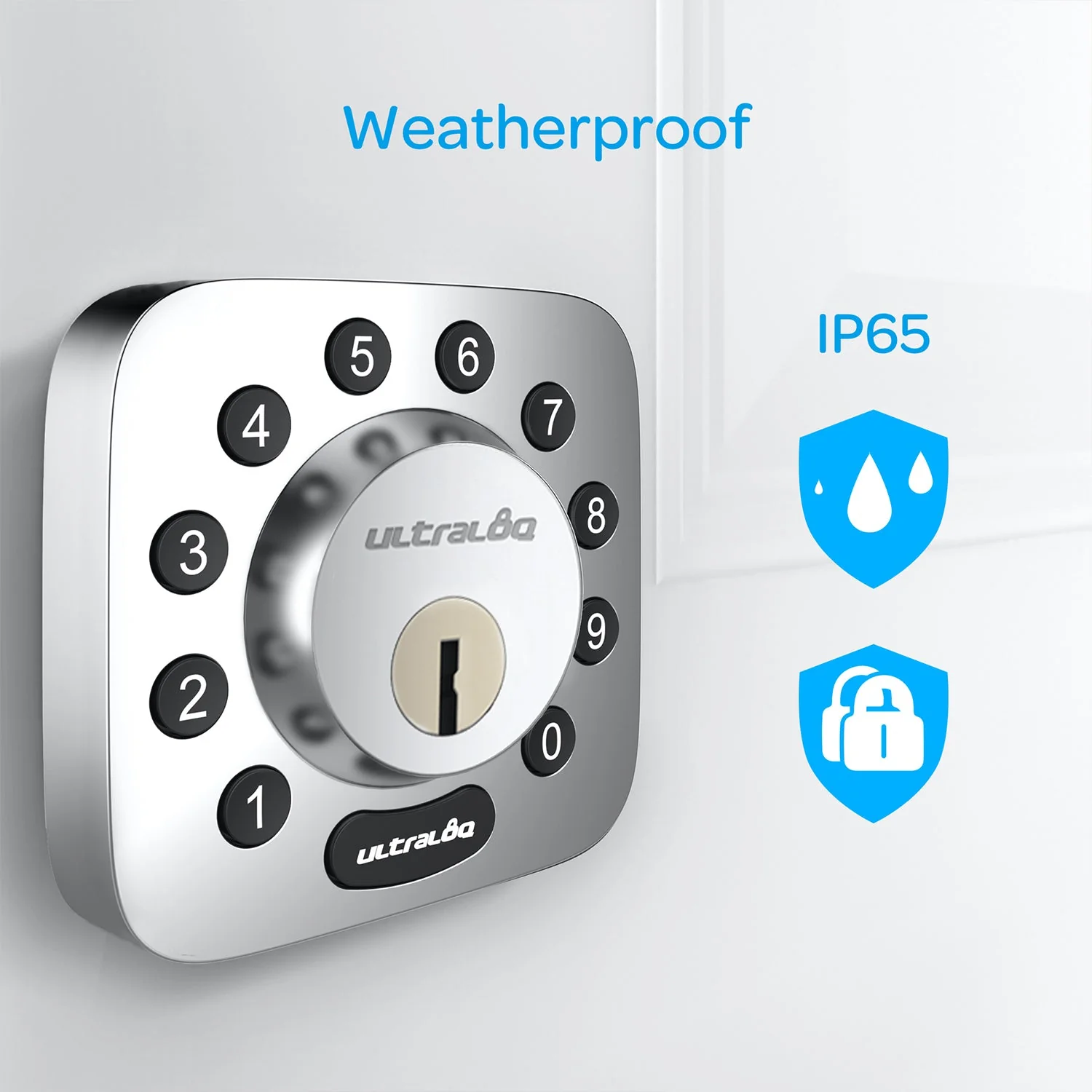 U-Tec U-Bolt-SN-UB01 5 n 1 WIFI Bridge Keypad Smart Home Deadbolt Lock - Image 9