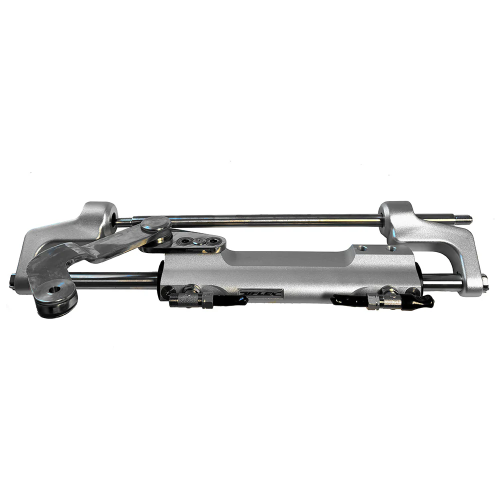 Uflex SilverSteer UC128TS High Performance Cylinder V3 - Angled Offset Link Arm