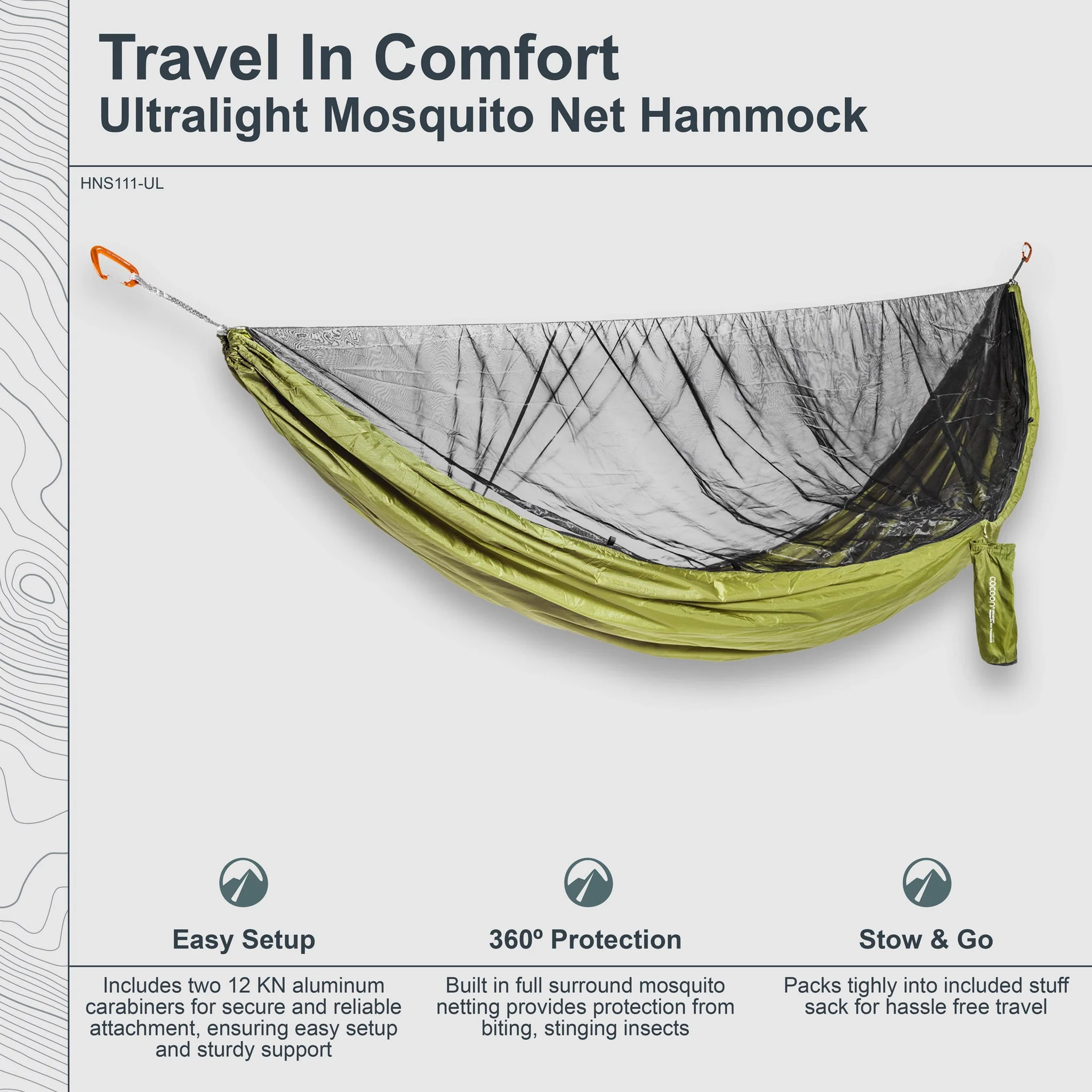 Ultralight Mosquito Net Hammock - Image 2