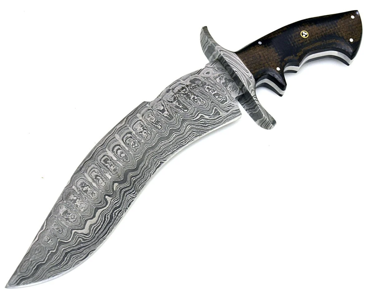 Valor Bowie Knife with Micarta Handle - Image 4