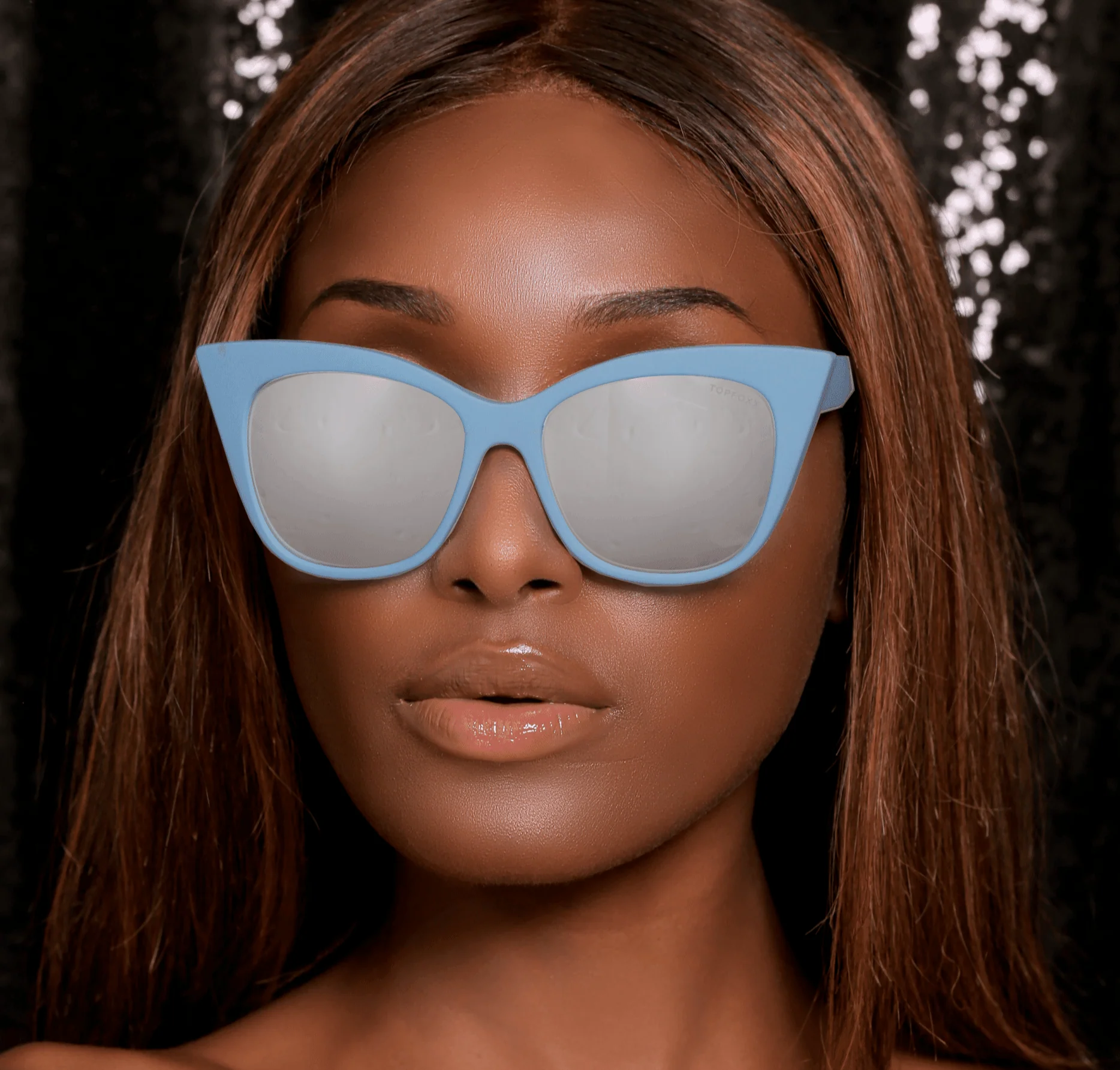 Venice Cateye - Blue - Silver - Image 2