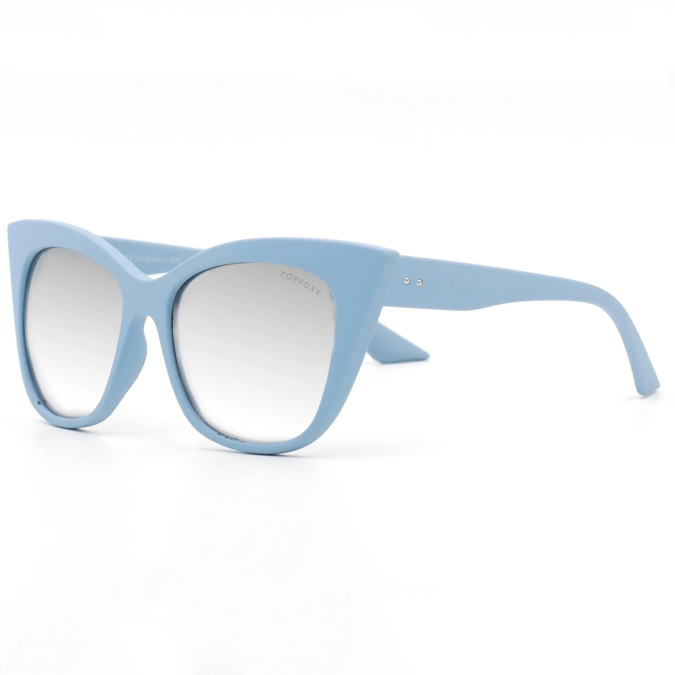 Venice Cateye - Blue - Silver - Image 4
