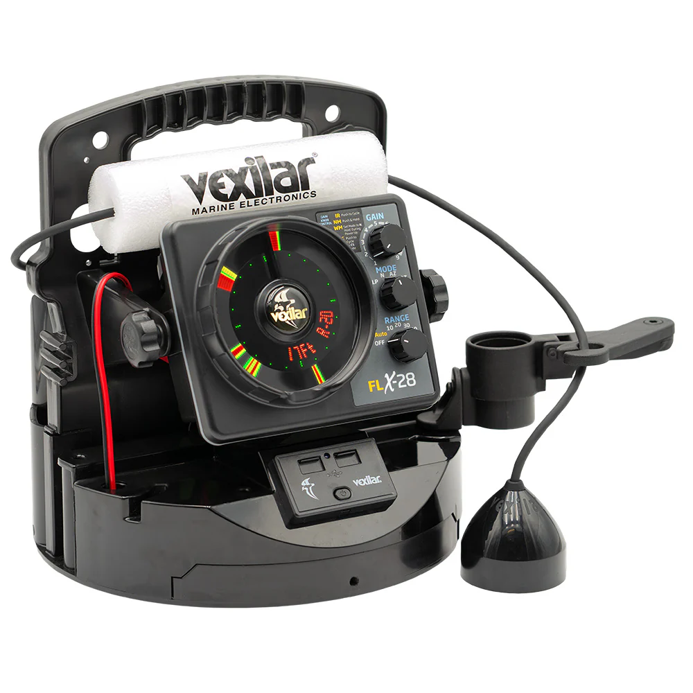 Vexilar FLX-28 Pro Pack Elite Fishing System w/Pro View Ice-Ducer Vexilar Lithium Battery - Image 2