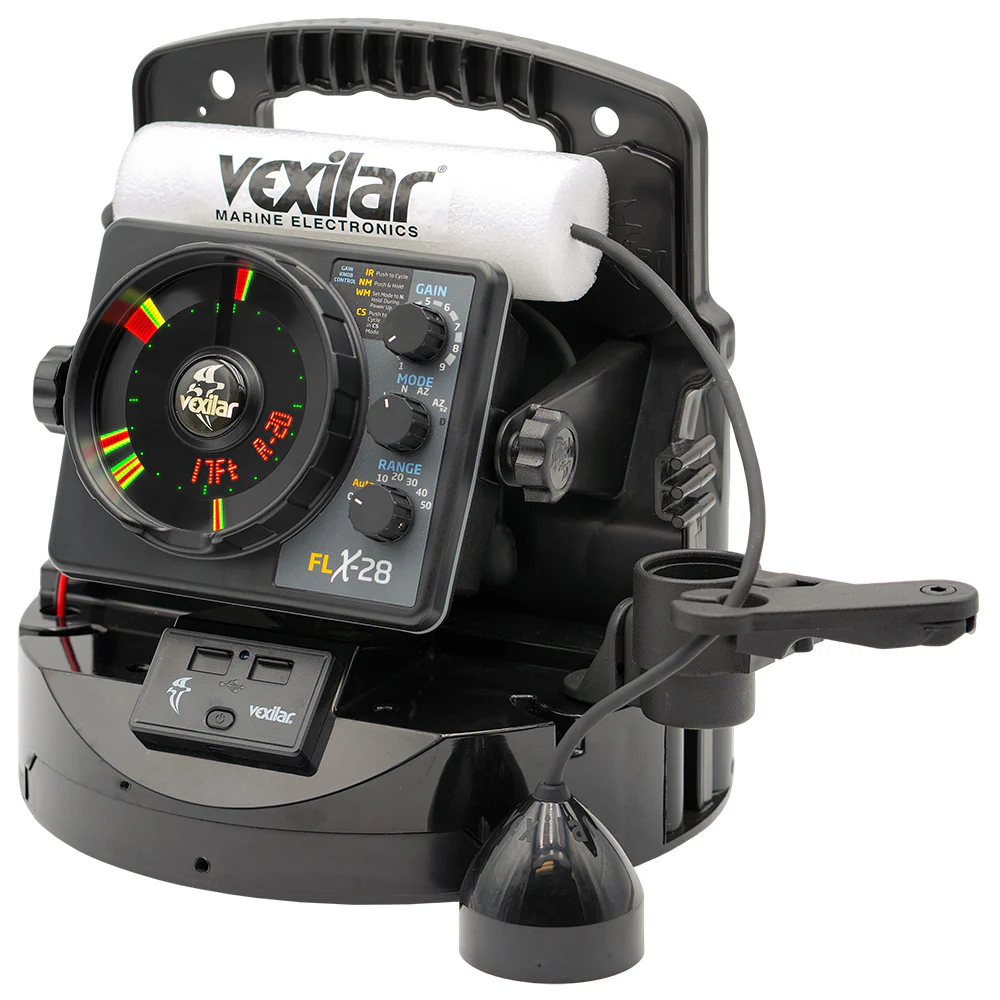 Vexilar FLX-28 Pro Pack Elite Fishing System w/Pro View Ice-Ducer Vexilar Lithium Battery - Image 3