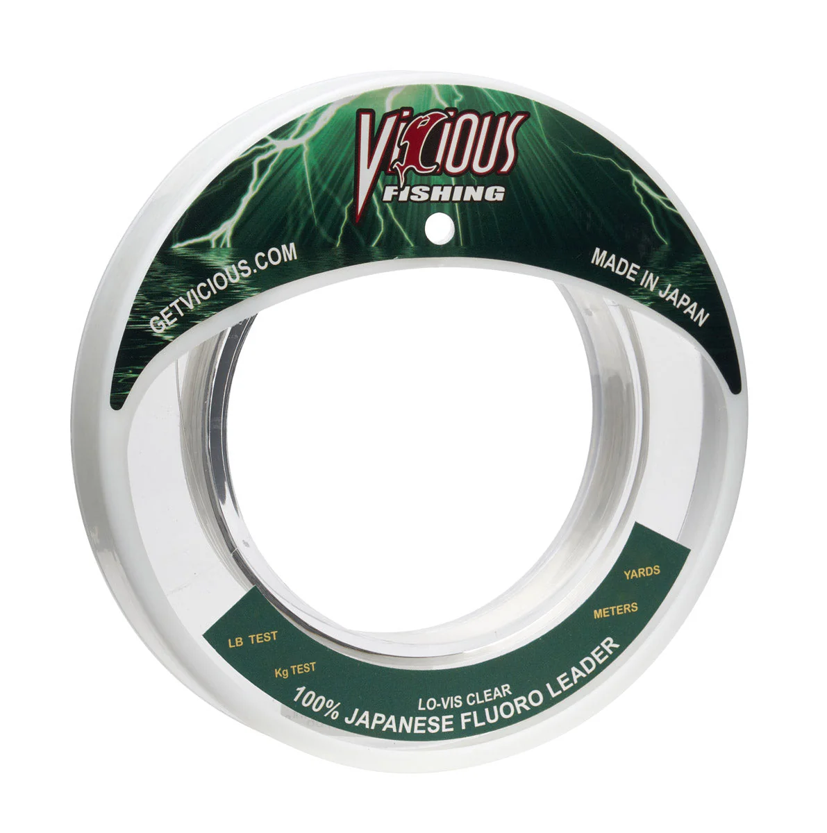 Vicious 100% Japanese Fluorocarbon Leader - 20 Lb Test - Image 3