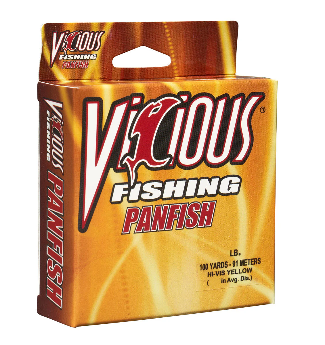 Vicious Panfish Hi-Vis Yellow Mono - 10 Lb Test - Image 6