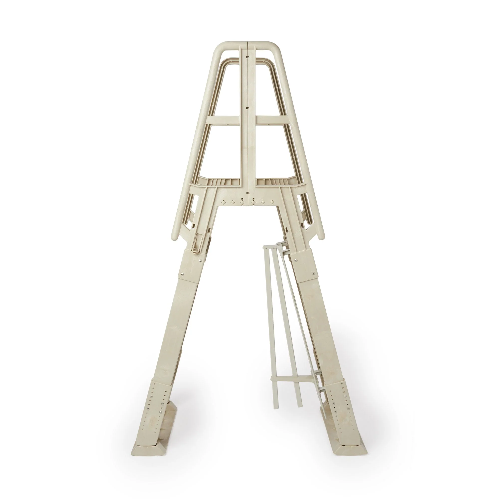 Vinyl Works SLA A Frame Above Ground Pool Ladder Steps with Slide Lock Barrier - Image 6