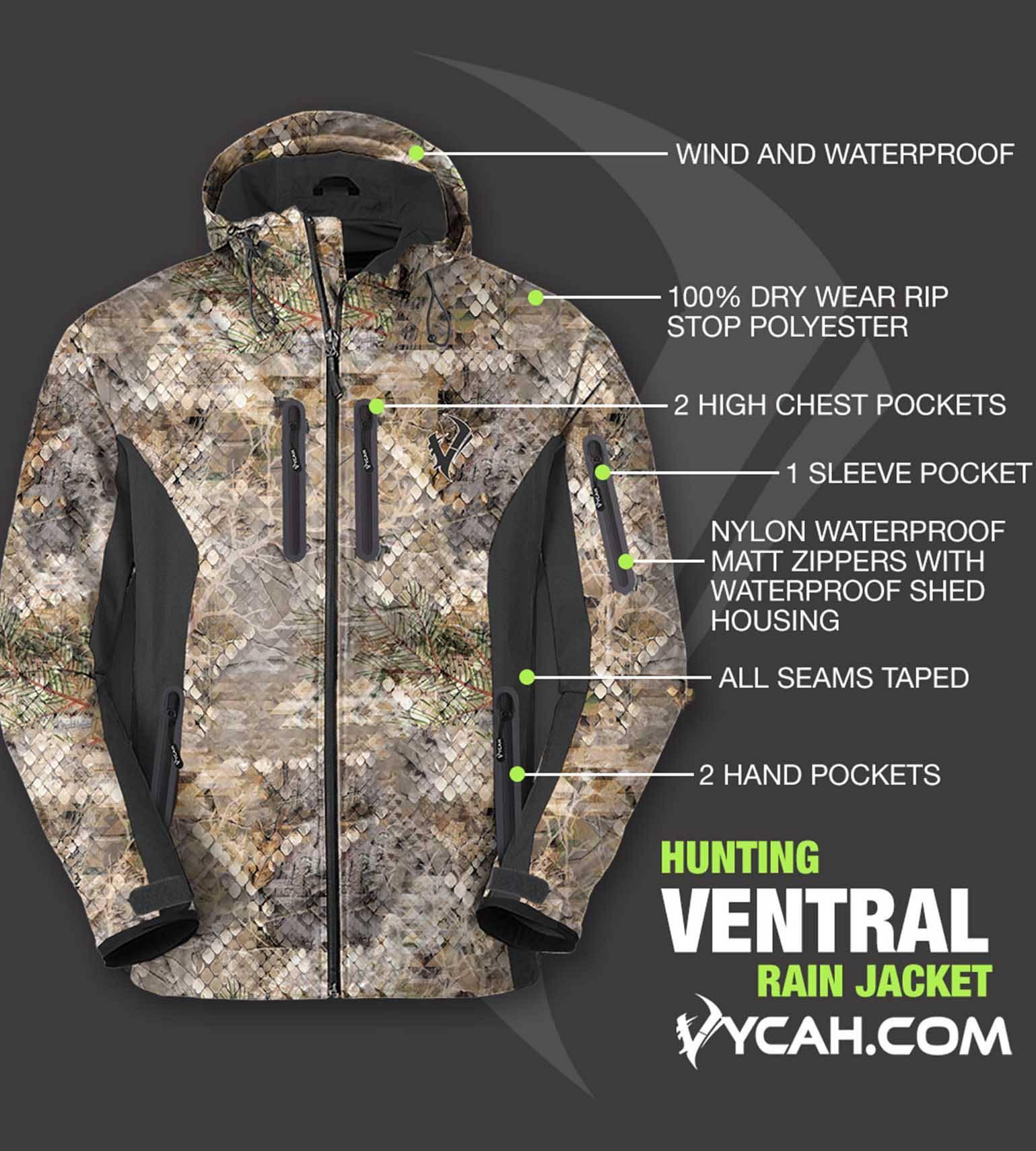 Vycah Ventral Rain Jacket - Fall - Image 4
