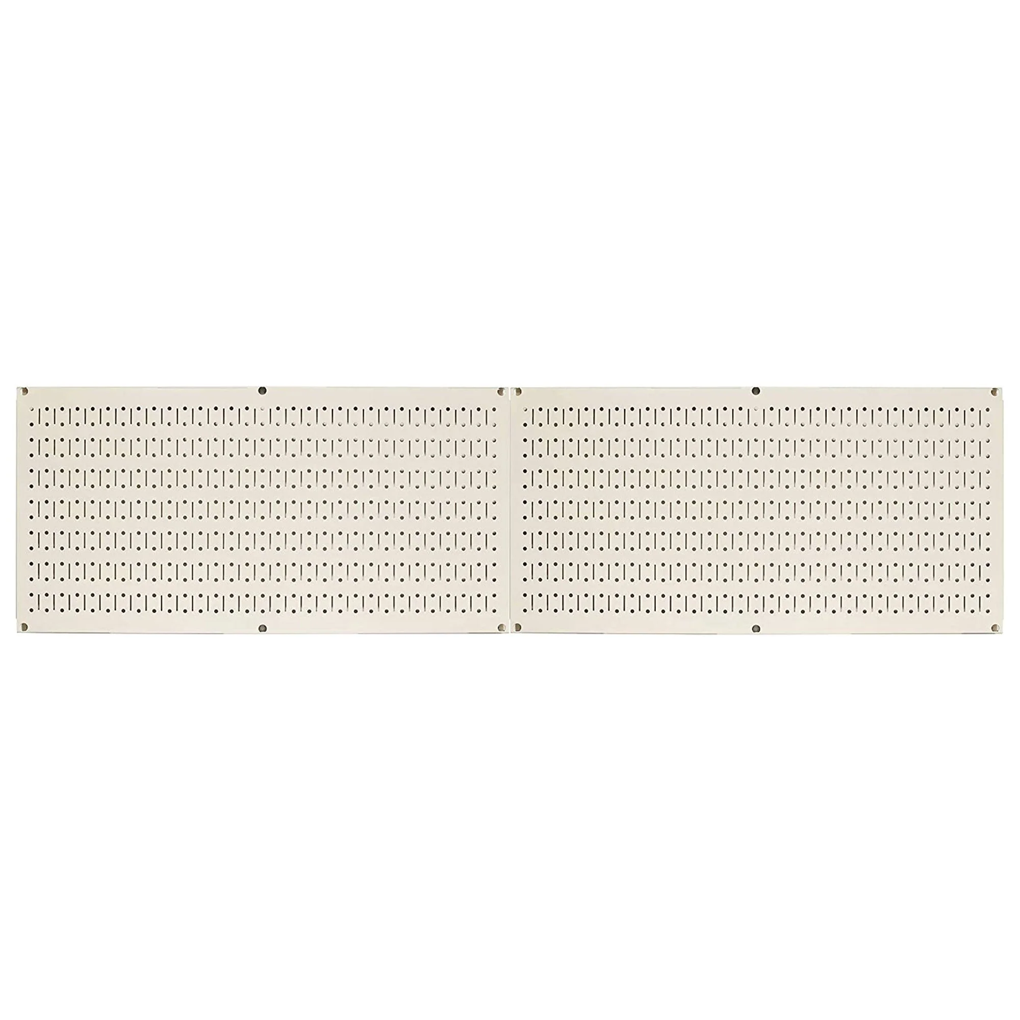 Wall Control 32" x 16" Horizontal Pegboard Garage Tool Organizer, Beige (2 Pack) - Image 2