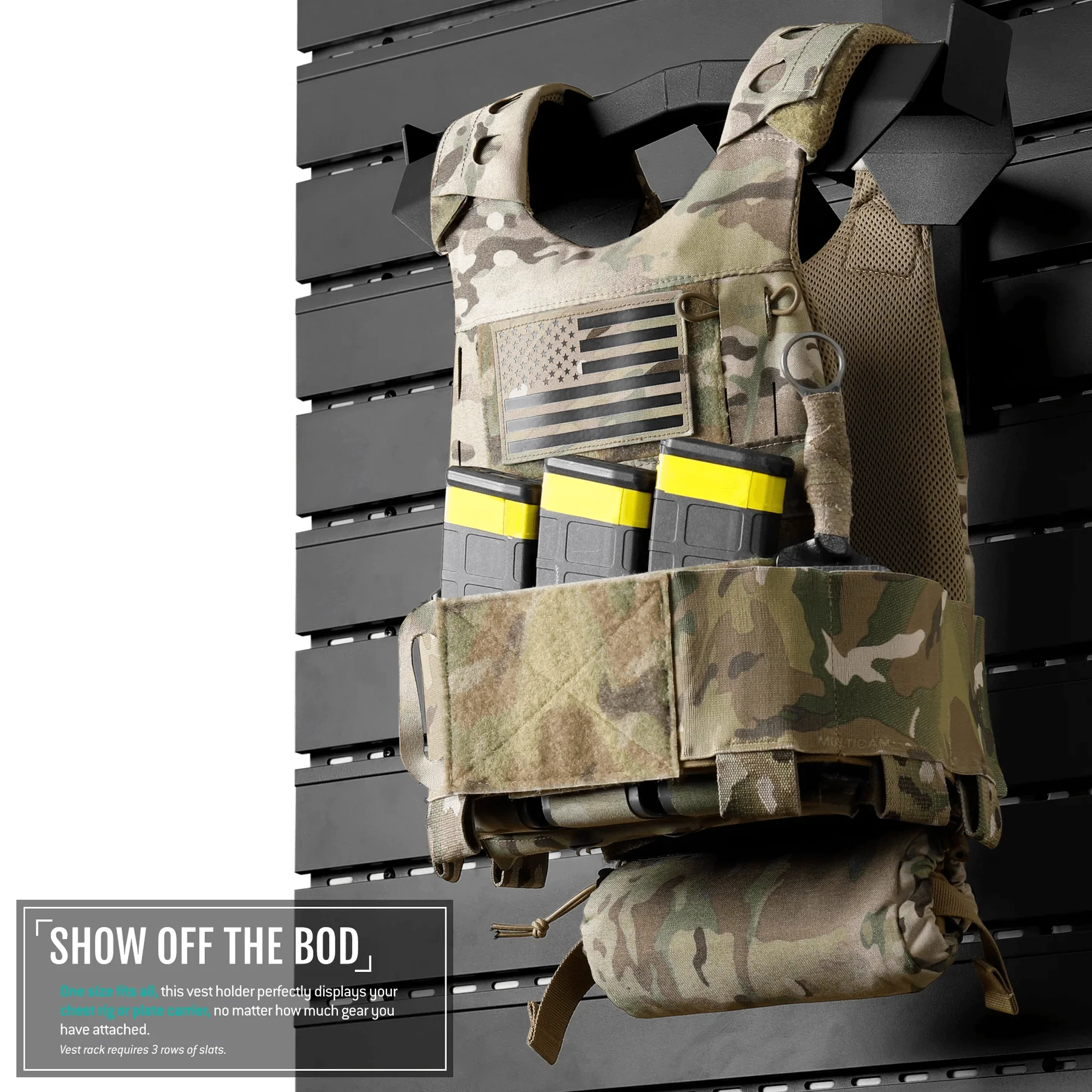 Wall Rack System - Tactical Gear Rack - Image 4