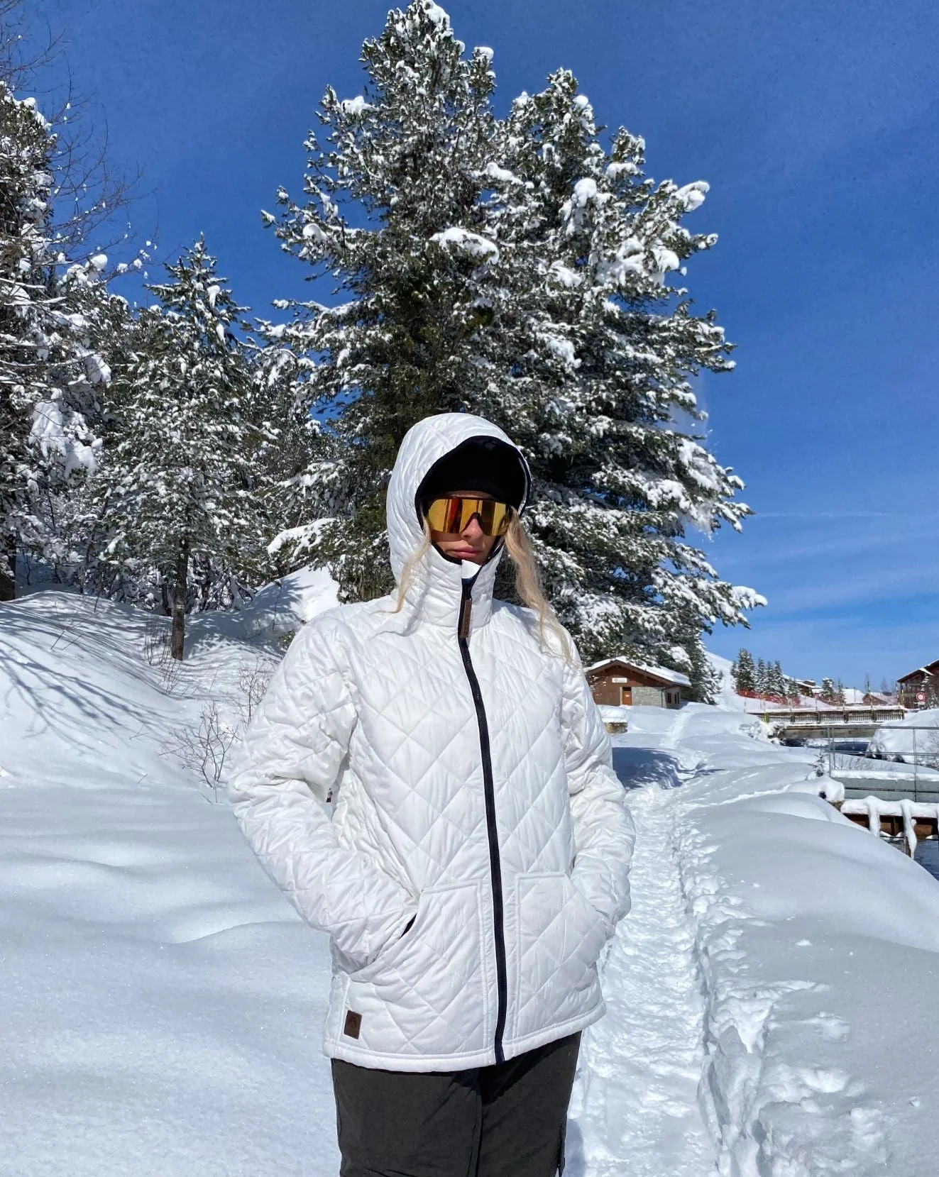 White Glacier Thermolite® Insulated Jacket - Women's - Image 4