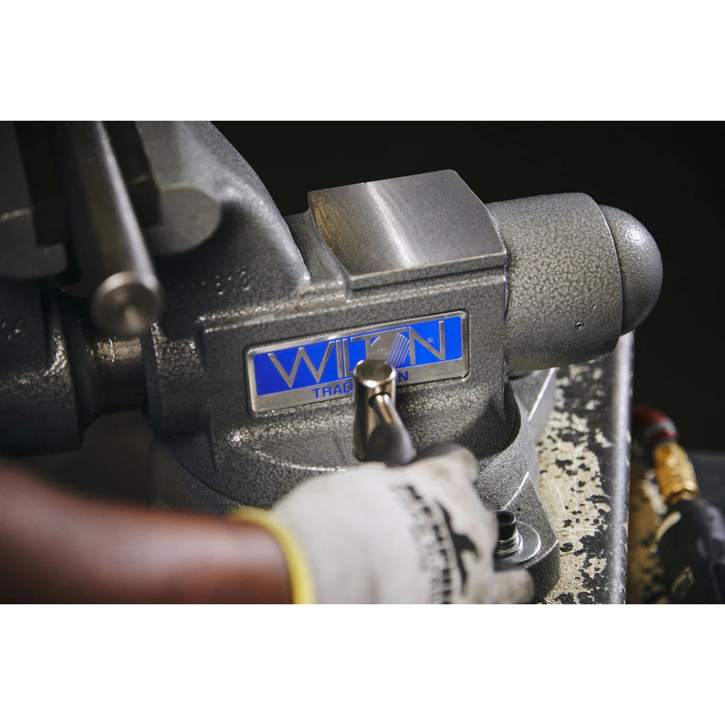 Wilton Tools 28806 5 1/2" Wide Jaw 5" Max Opening Tradesman Work Bench Vise Tool - Image 9